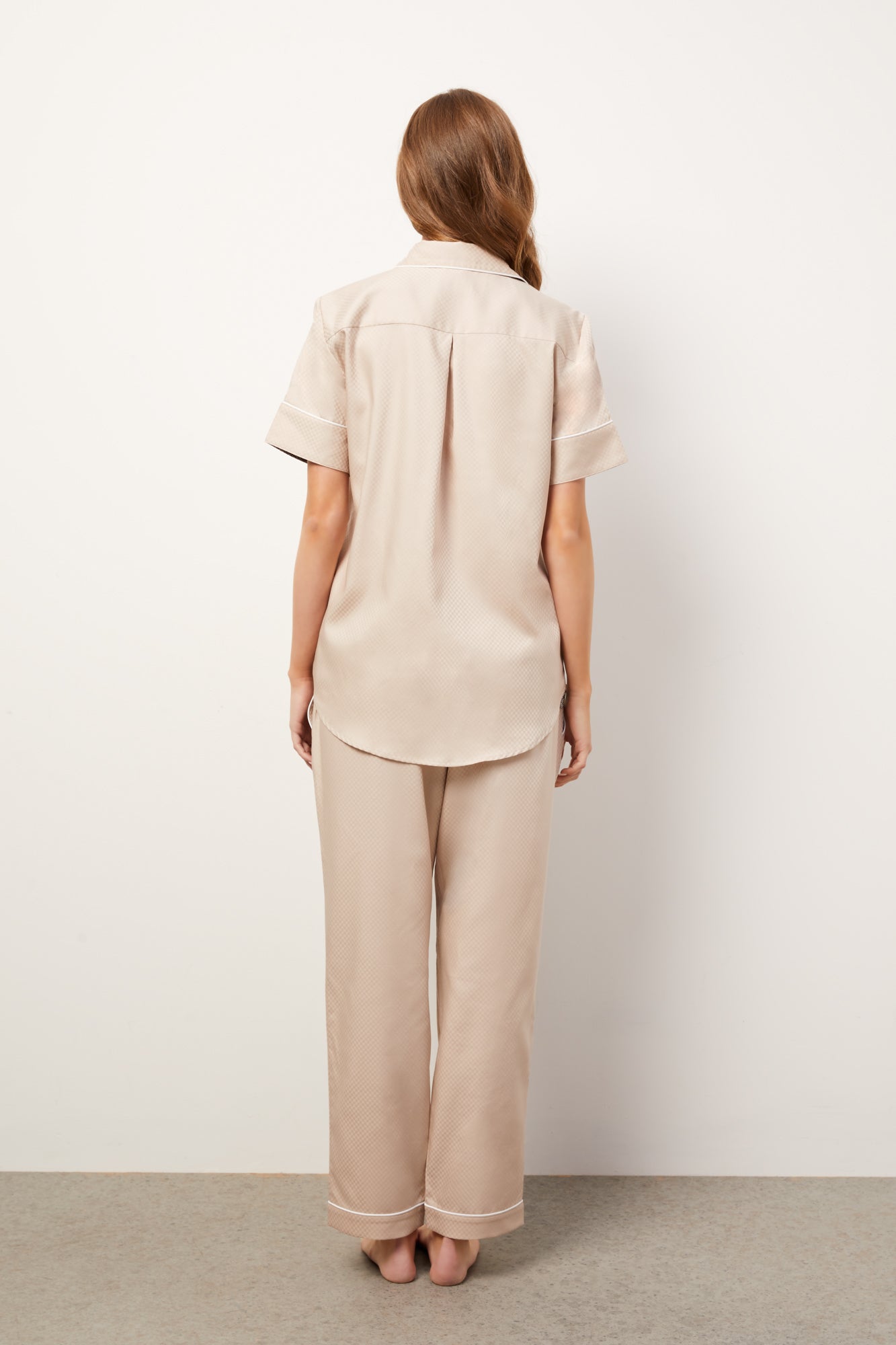 The Sienna Pyjama Set Short - Souszy -Wanderluxe