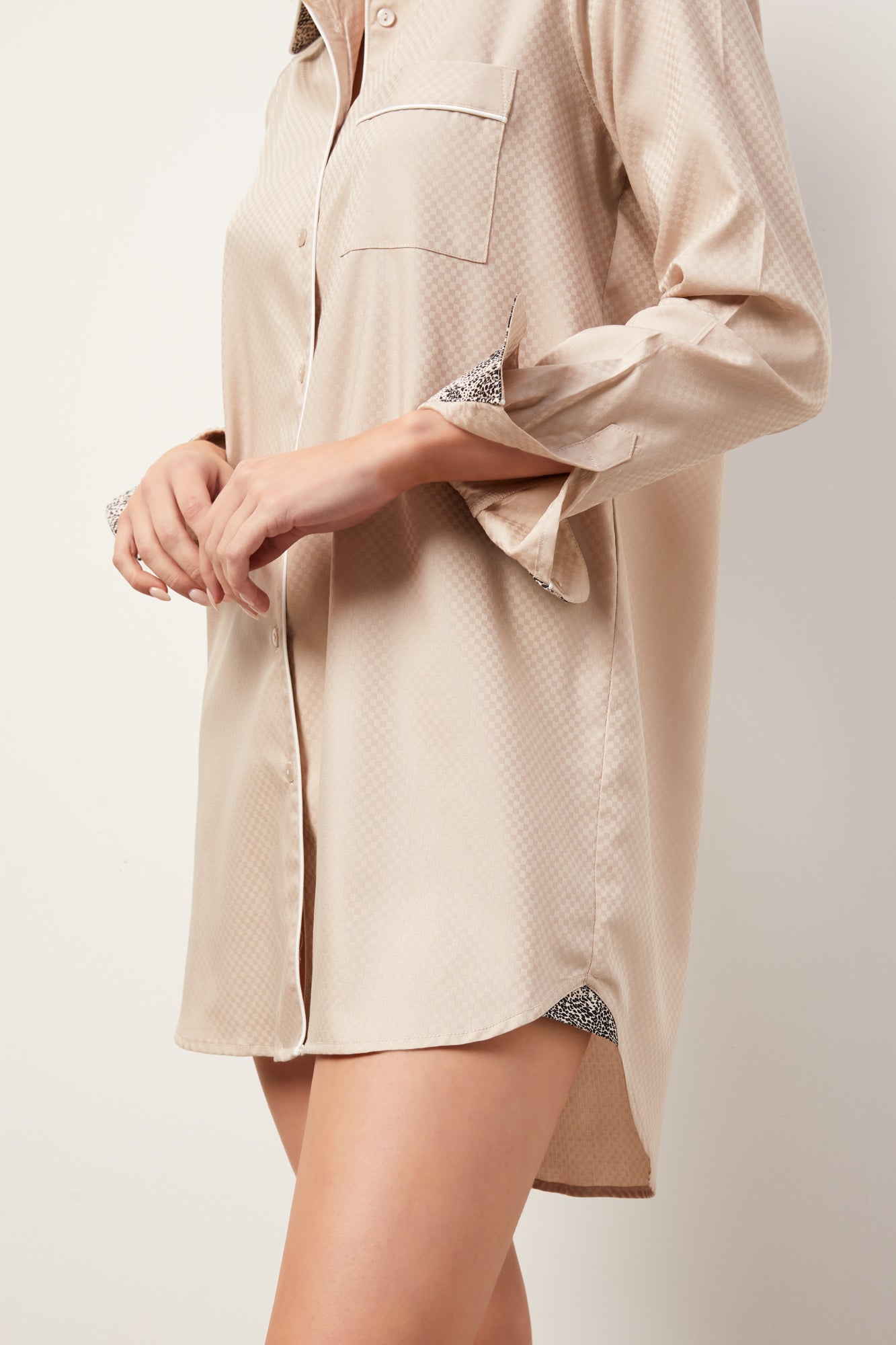 The Sienna Boyfriend Night Shirt - Souszy - Wanderluxe
