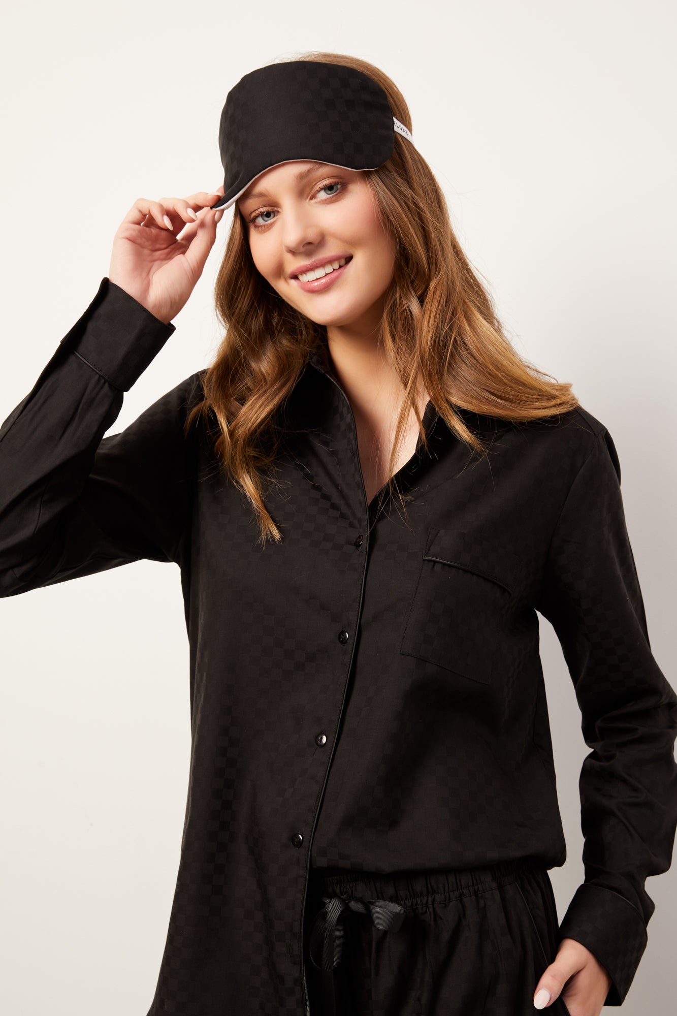 The Ash Super Comfy Pyjama Set Long - Souszy - Wanderluxe  - Front