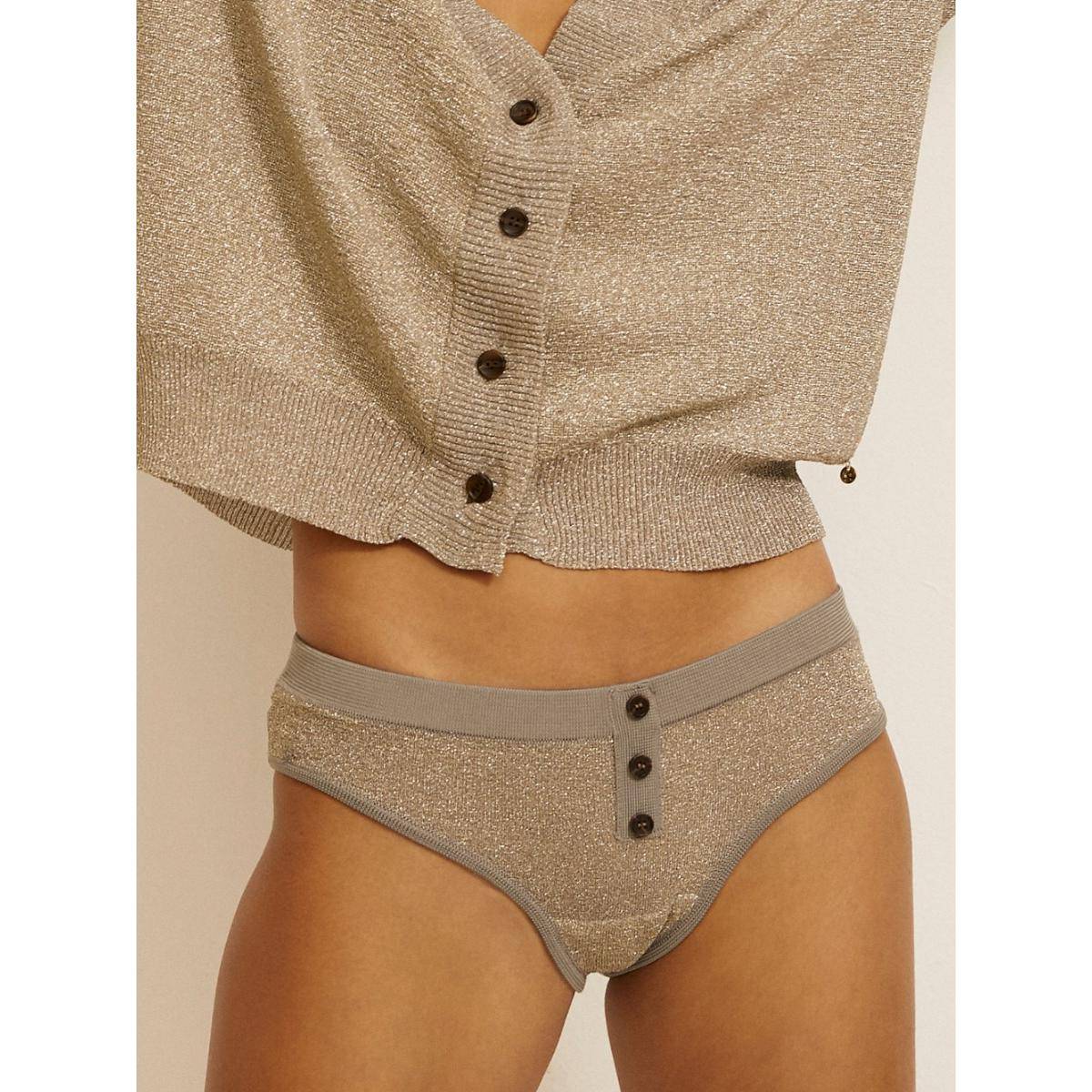 Truman Brief | Metallic Brown - Souszy - Love Stories