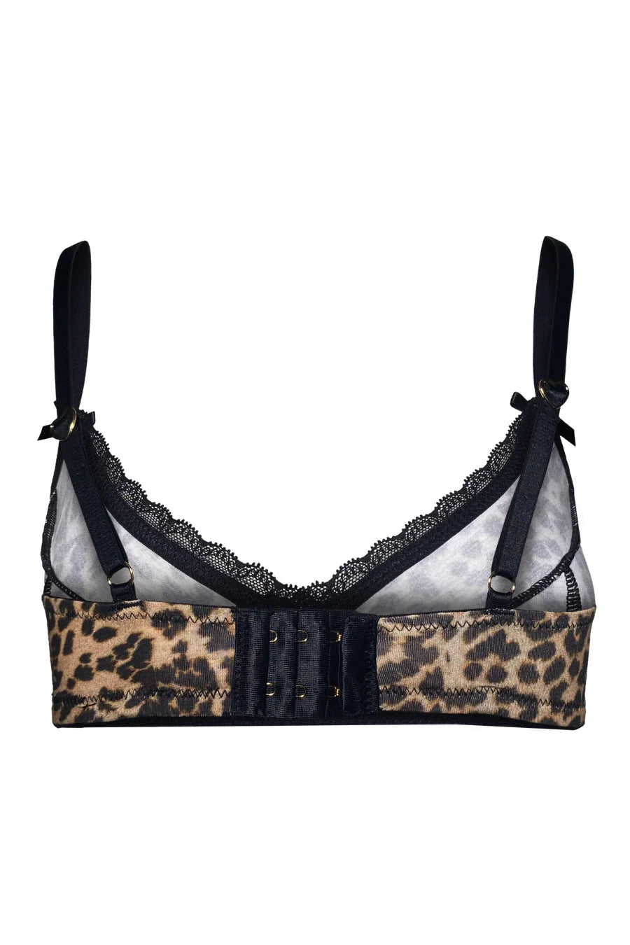 Chouchou Intimates Valentina Organic Cotton Bralette | Leopard