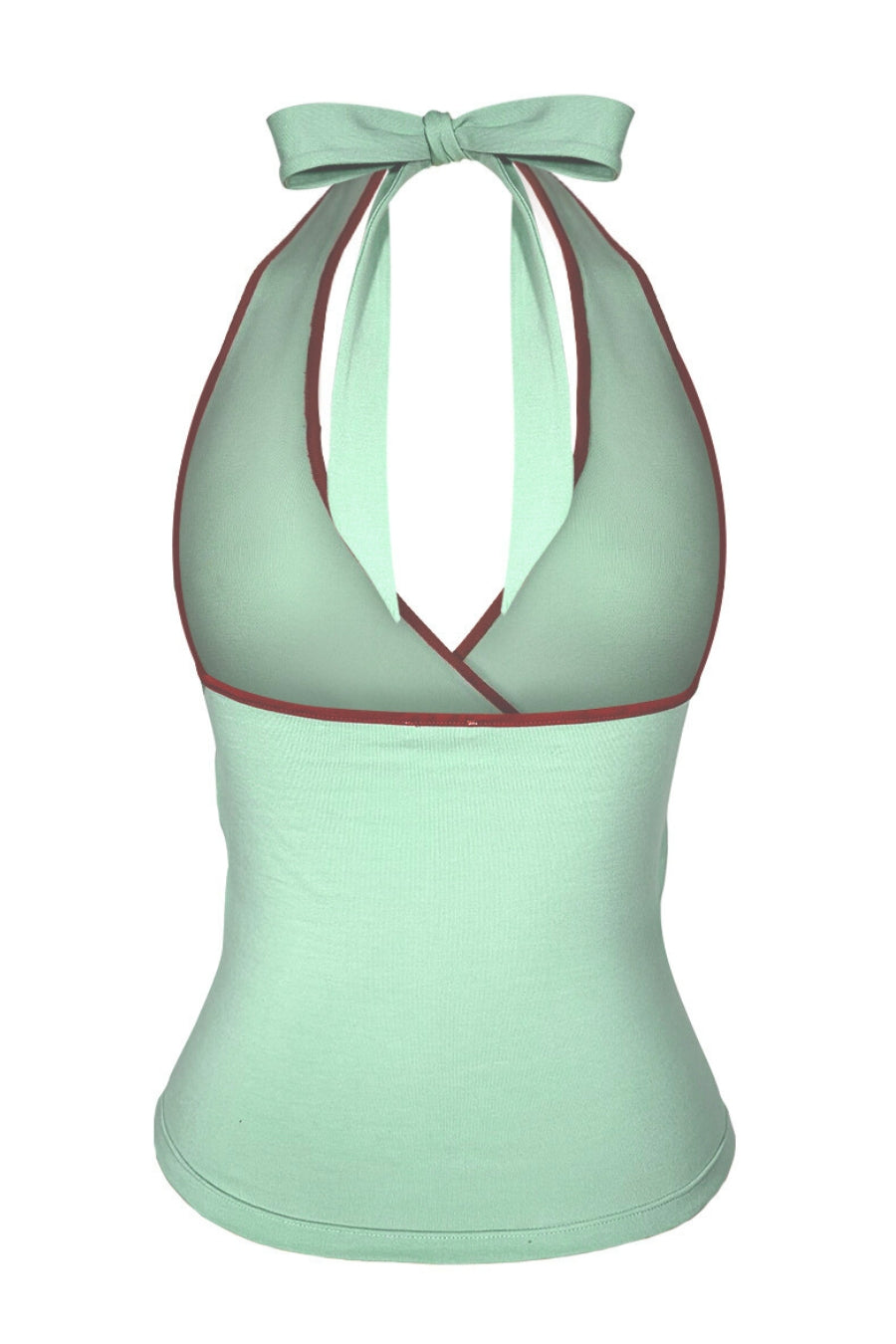Chouchou Intimates Junie Halter Top | Mint Choc Chip