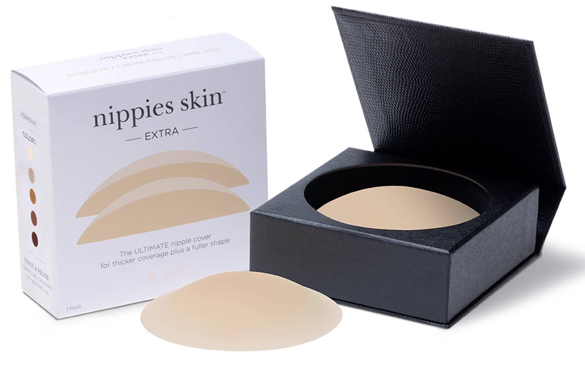 Nippies B-SIX Skin Adhesive Nipple Covers with Extra Coverage | CoCo