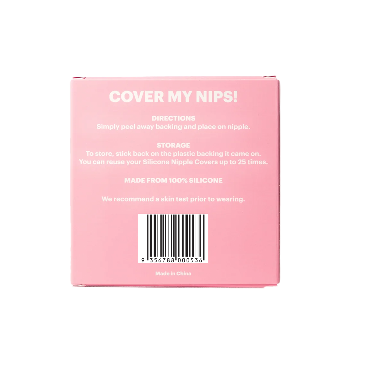 Booby Tape Silicone Nipple Covers Clear