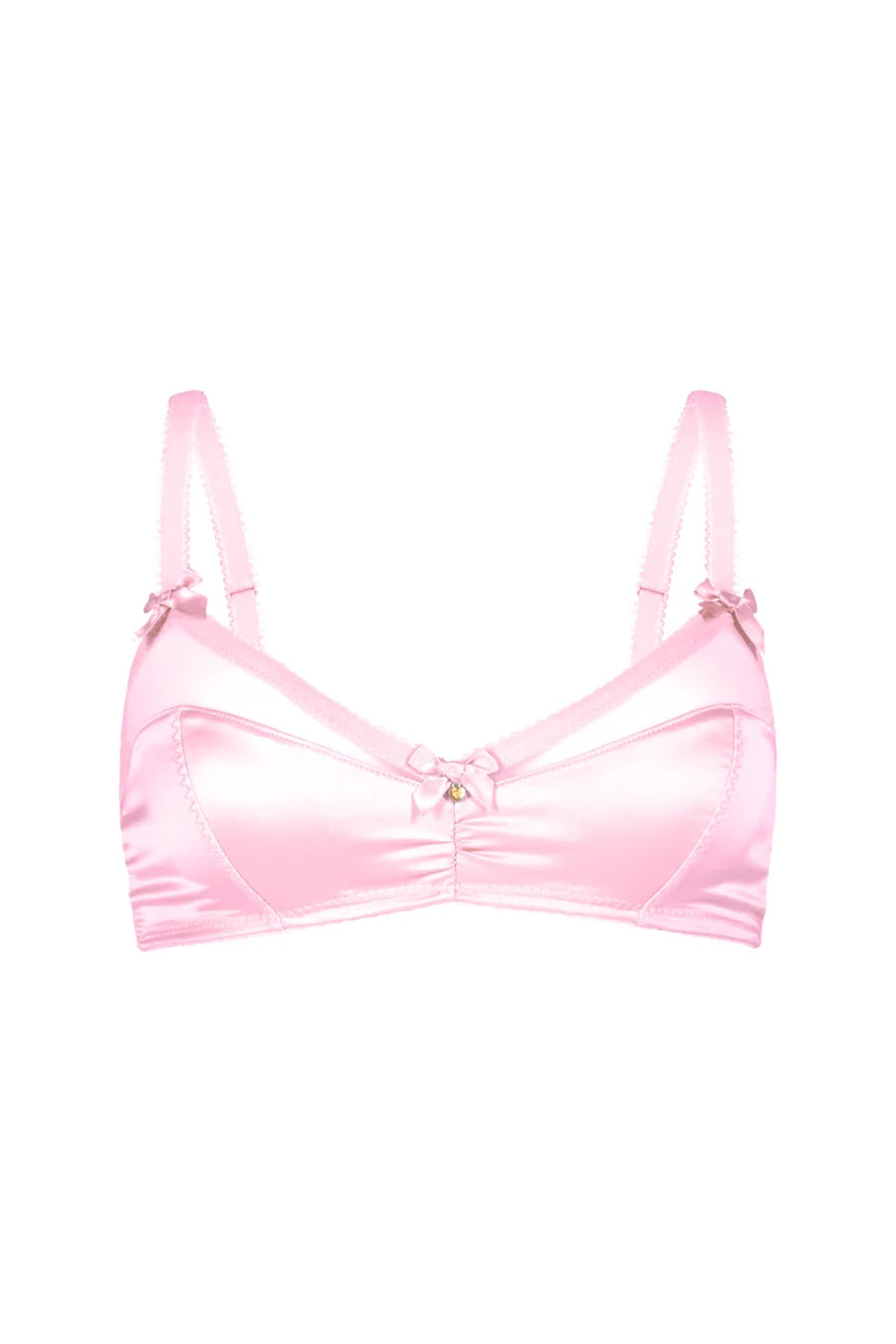 Audrey Bralette | Ballet Slipper - Front - Souszy - Chouchou Intimates