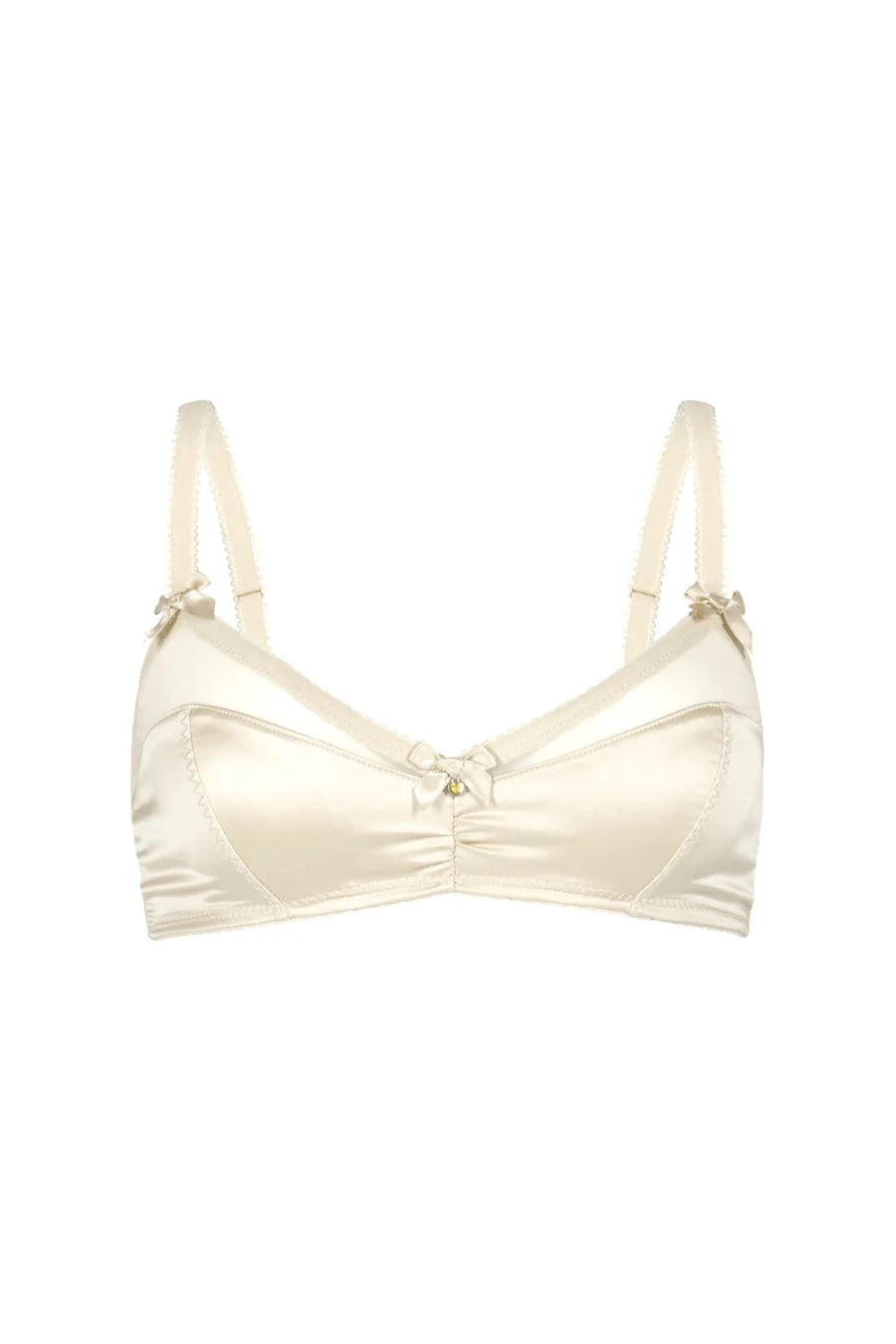 Audrey Bralette | Ivory - Front - Souszy - Chouchou Intimates