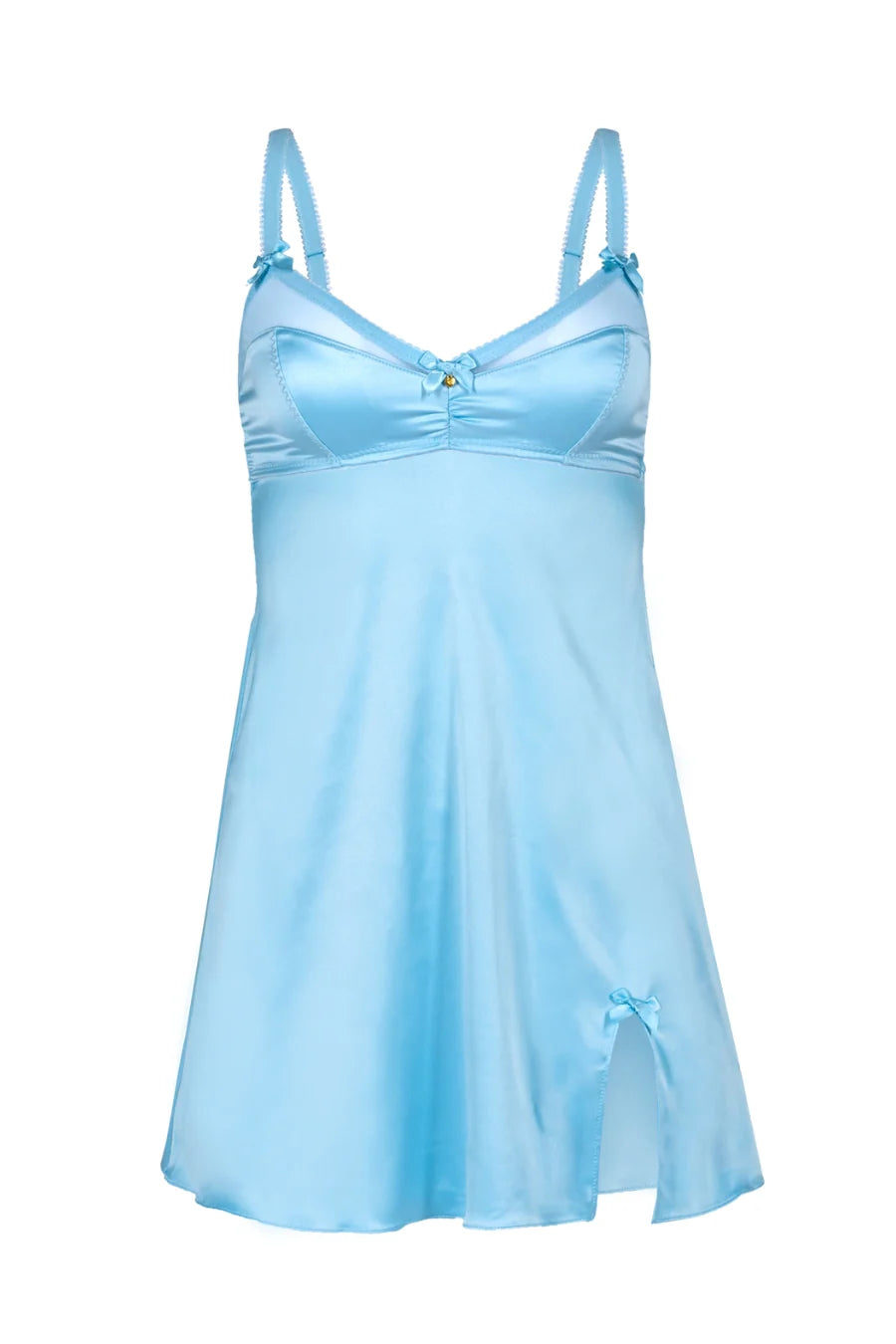 Audrey Slip Dress | Snowflake - Front - Souszy - Chouchou Intimates