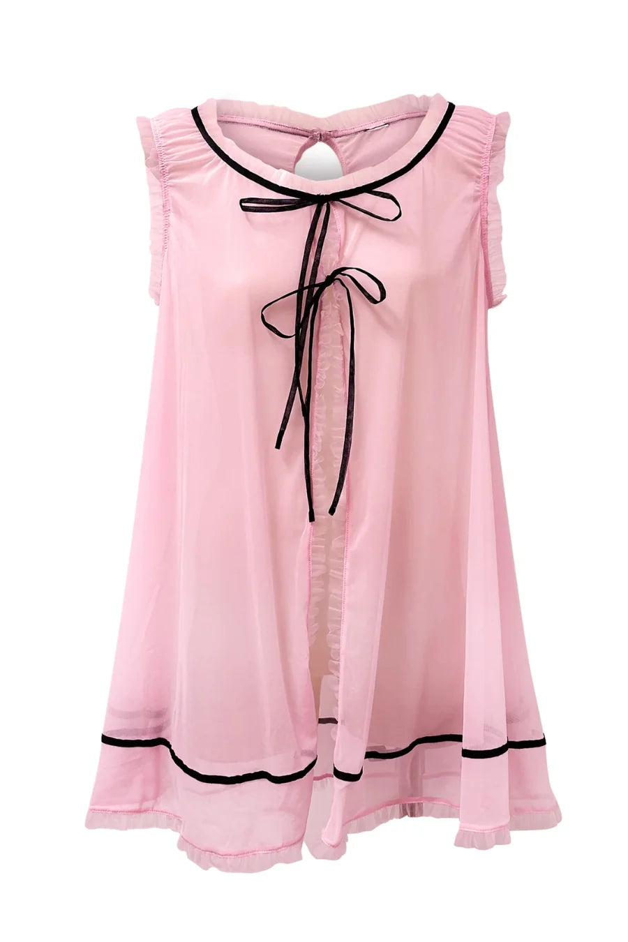 Harper Babydoll | Pink - Front - Souszy - Chouchou Intimates