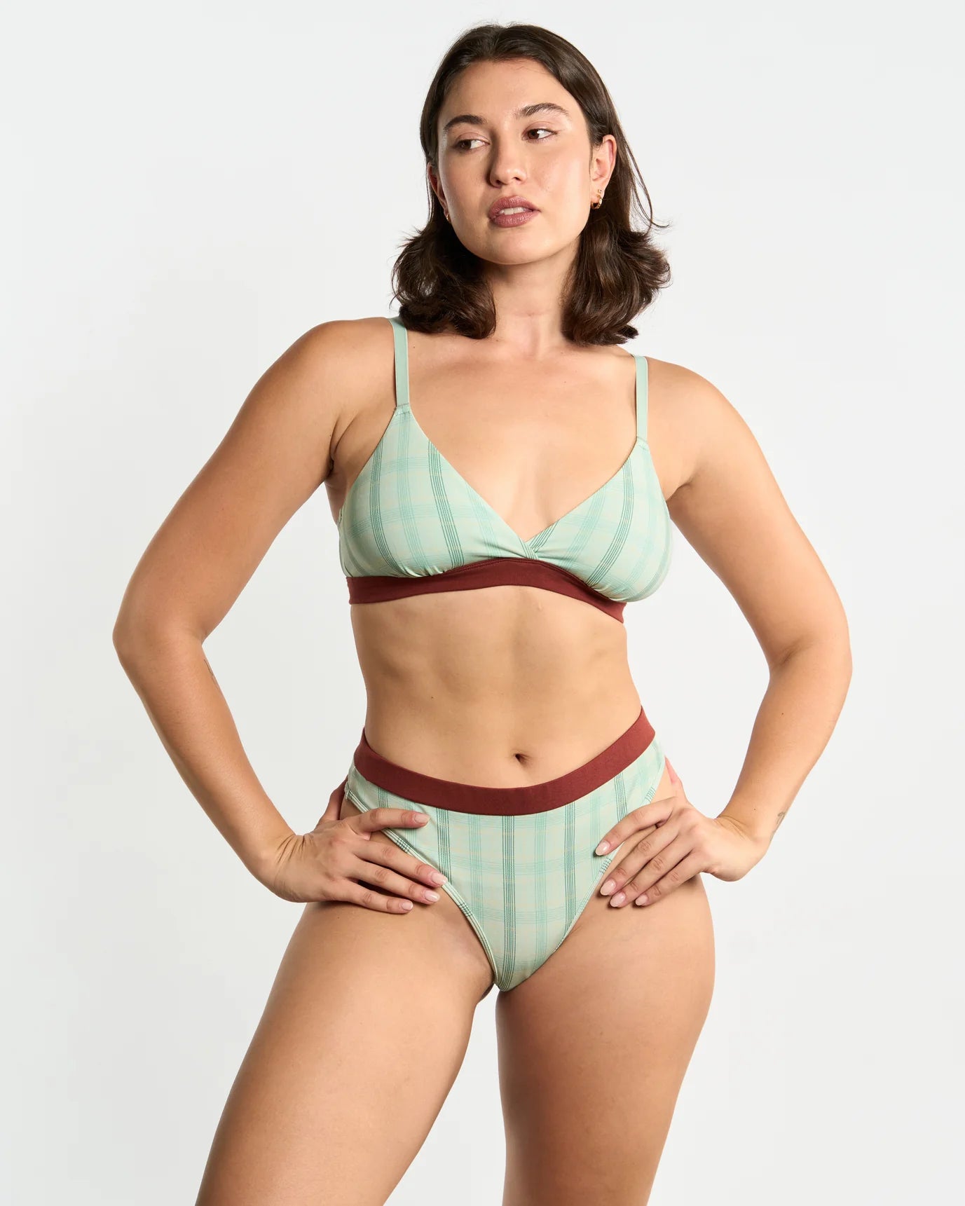 Chouchou Intimates Junie Tanga | Mint Choc Chip