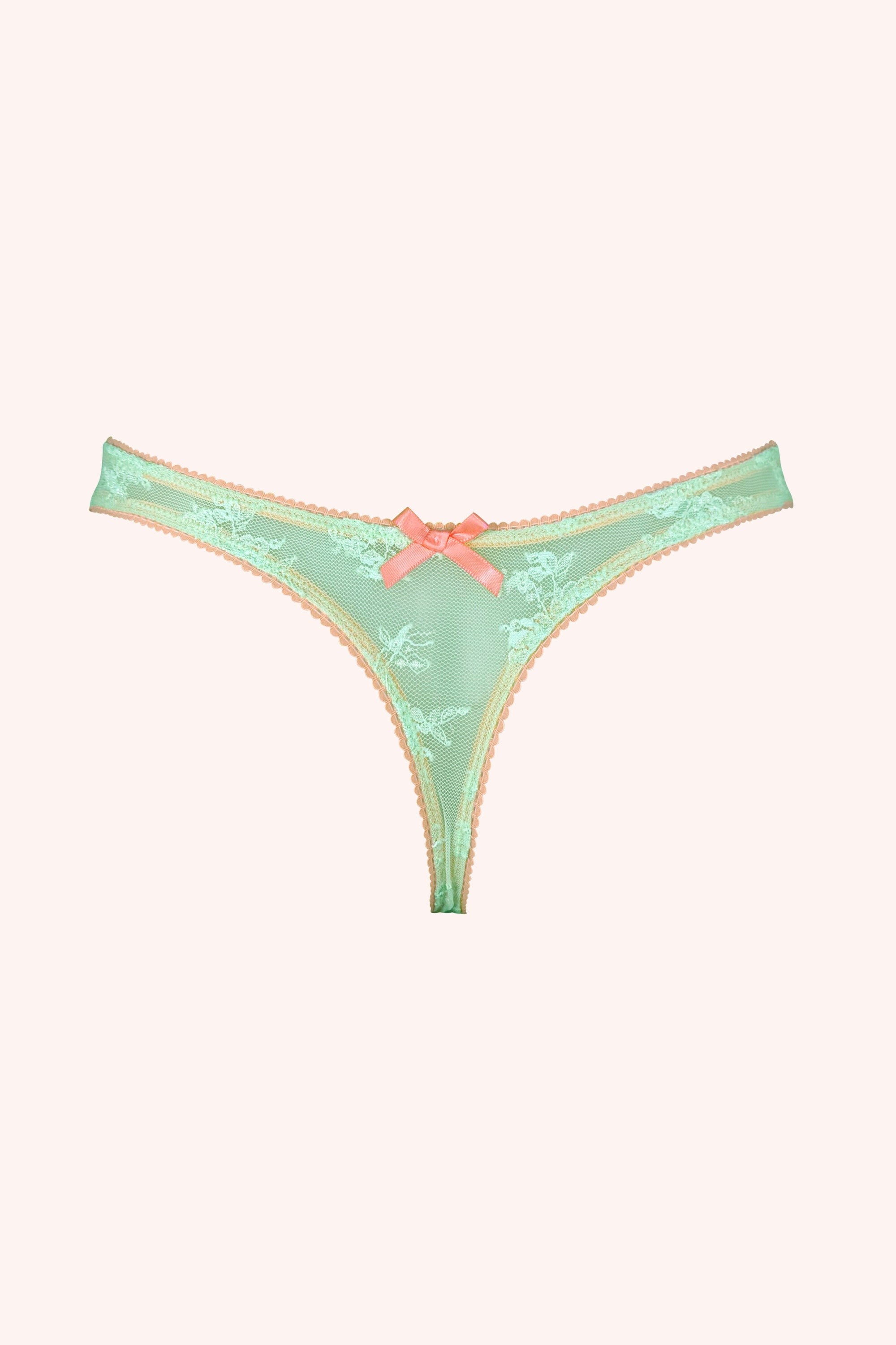 Juliet G-String | Pistachio - Souszy - Chouchou Intimates