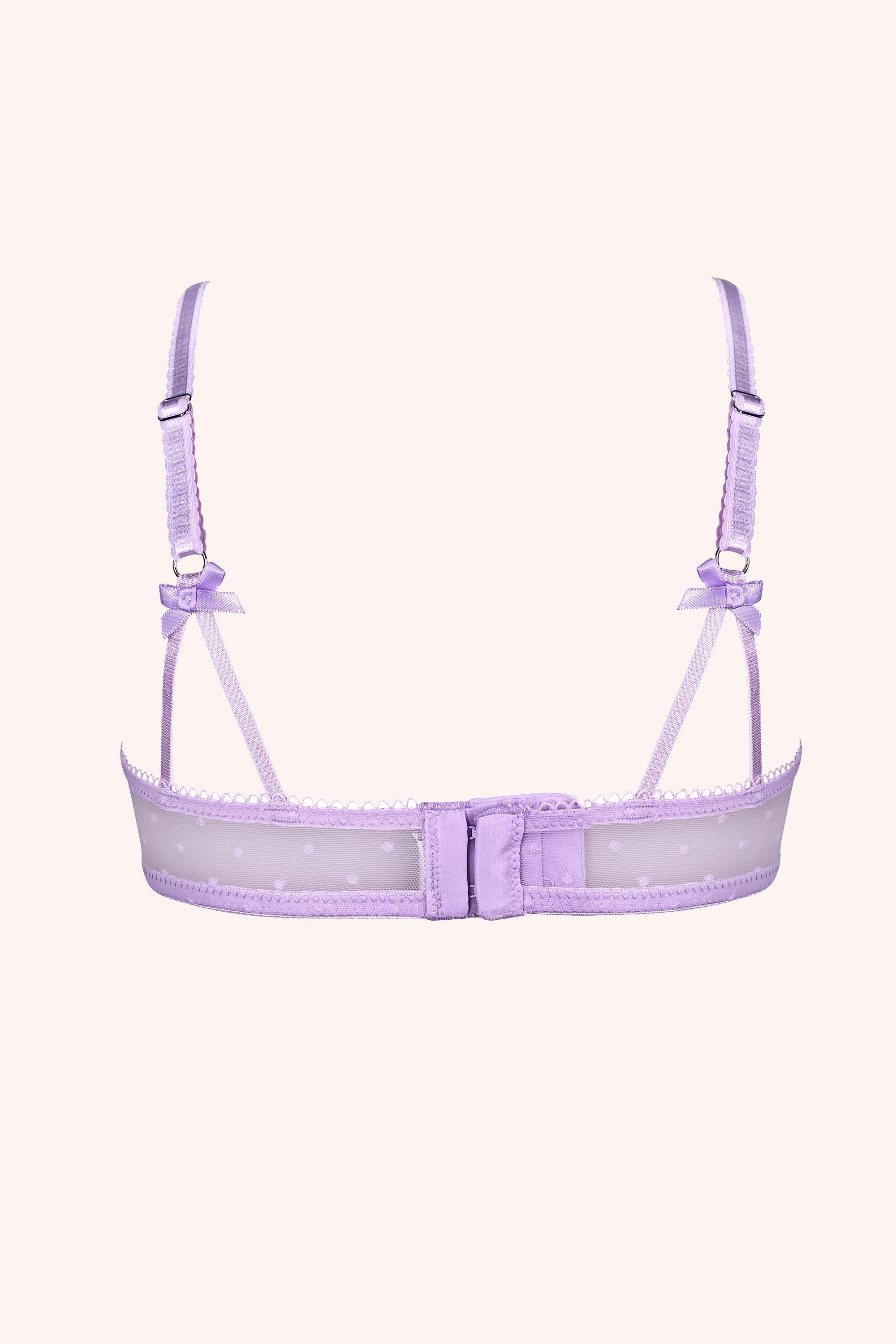 Kayla Bralette | Lavender - Back - Souszy - Chouchou Intimates