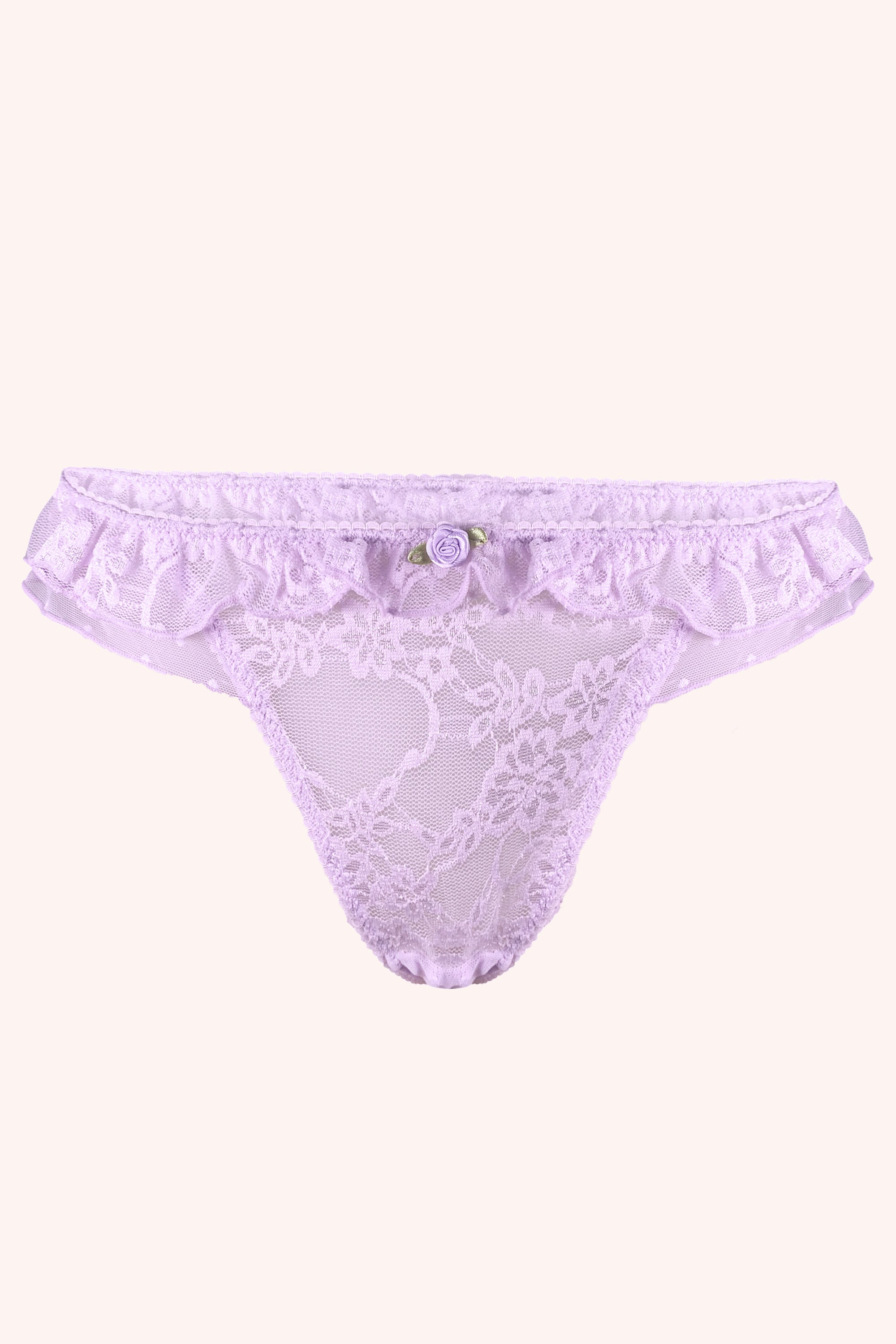 Kayla G-String | Lavender - Front - Souszy - Chouchou Intimates