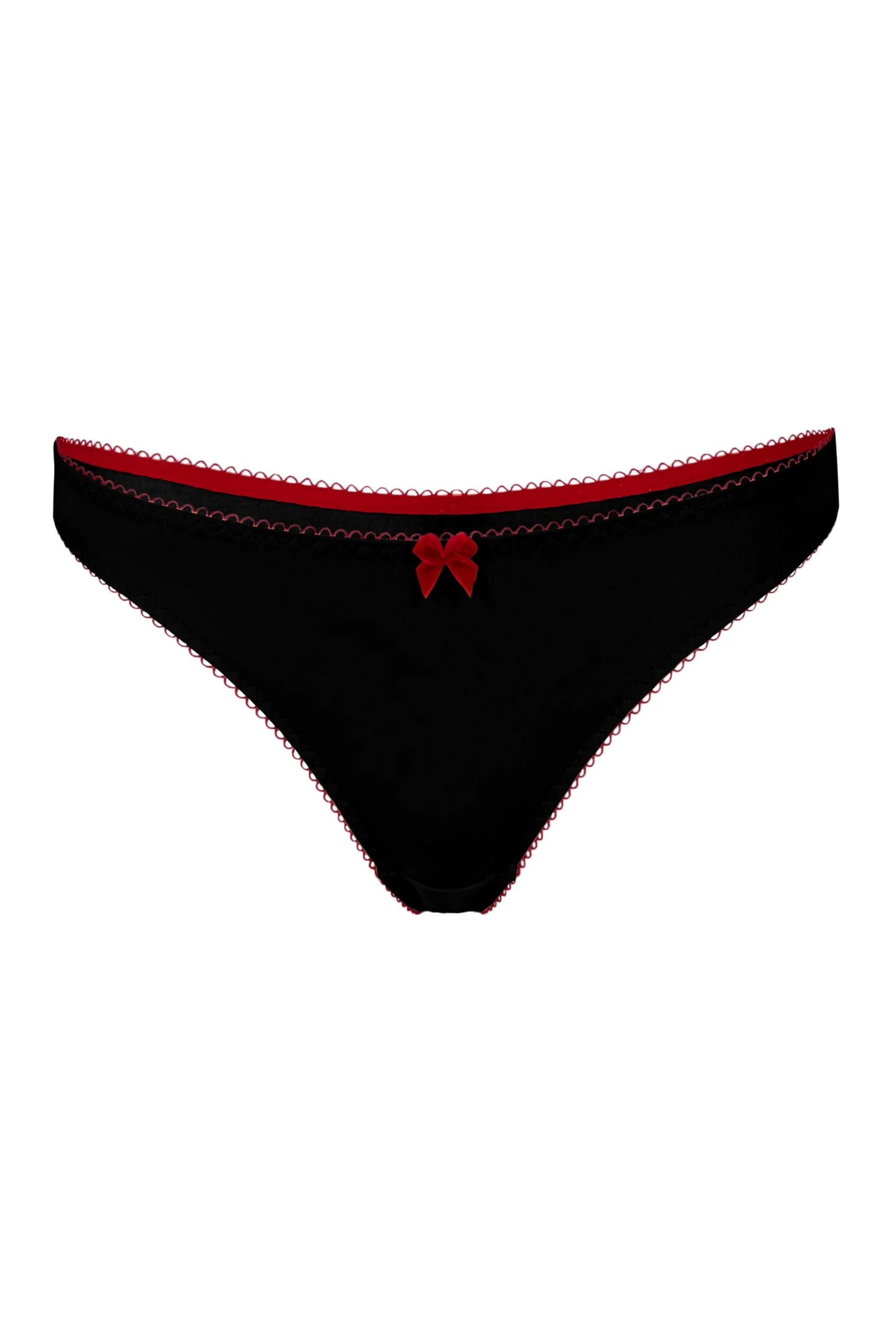 Georgia G-String | Black - Front - Souszy - Chouchou Intimates