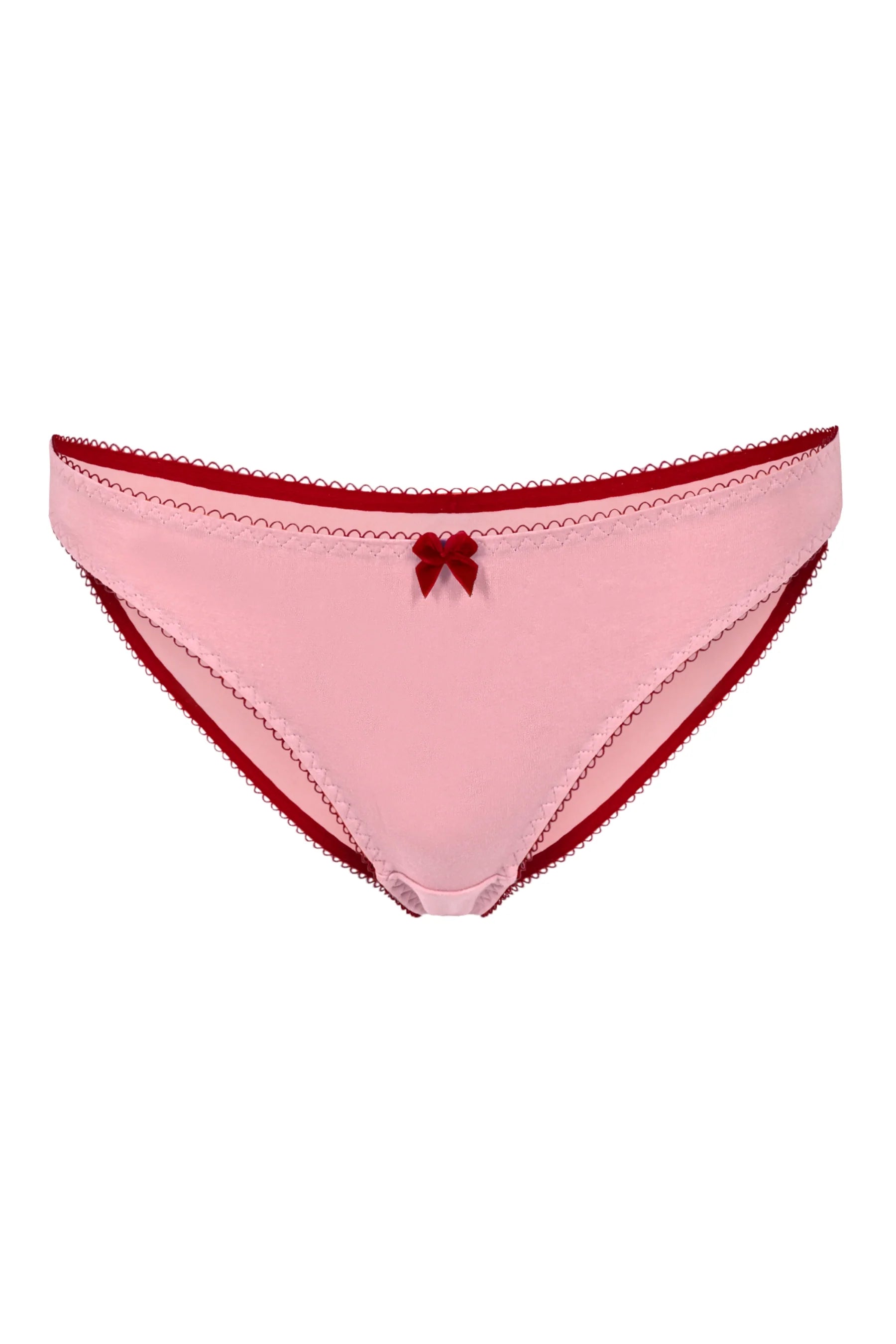 Georgia Bikini Brief | Pink - Front - Souszy - Chouchou Intimates