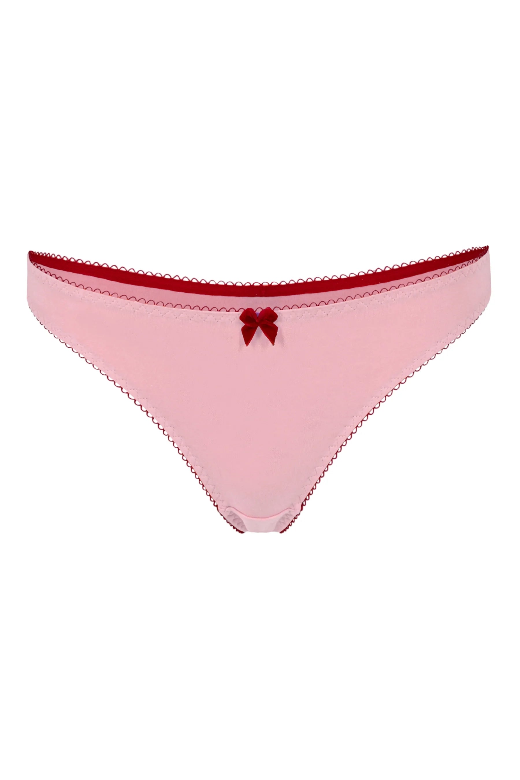 Georgia G-String | Pink - Front - Souszy - Chouchou Intimates