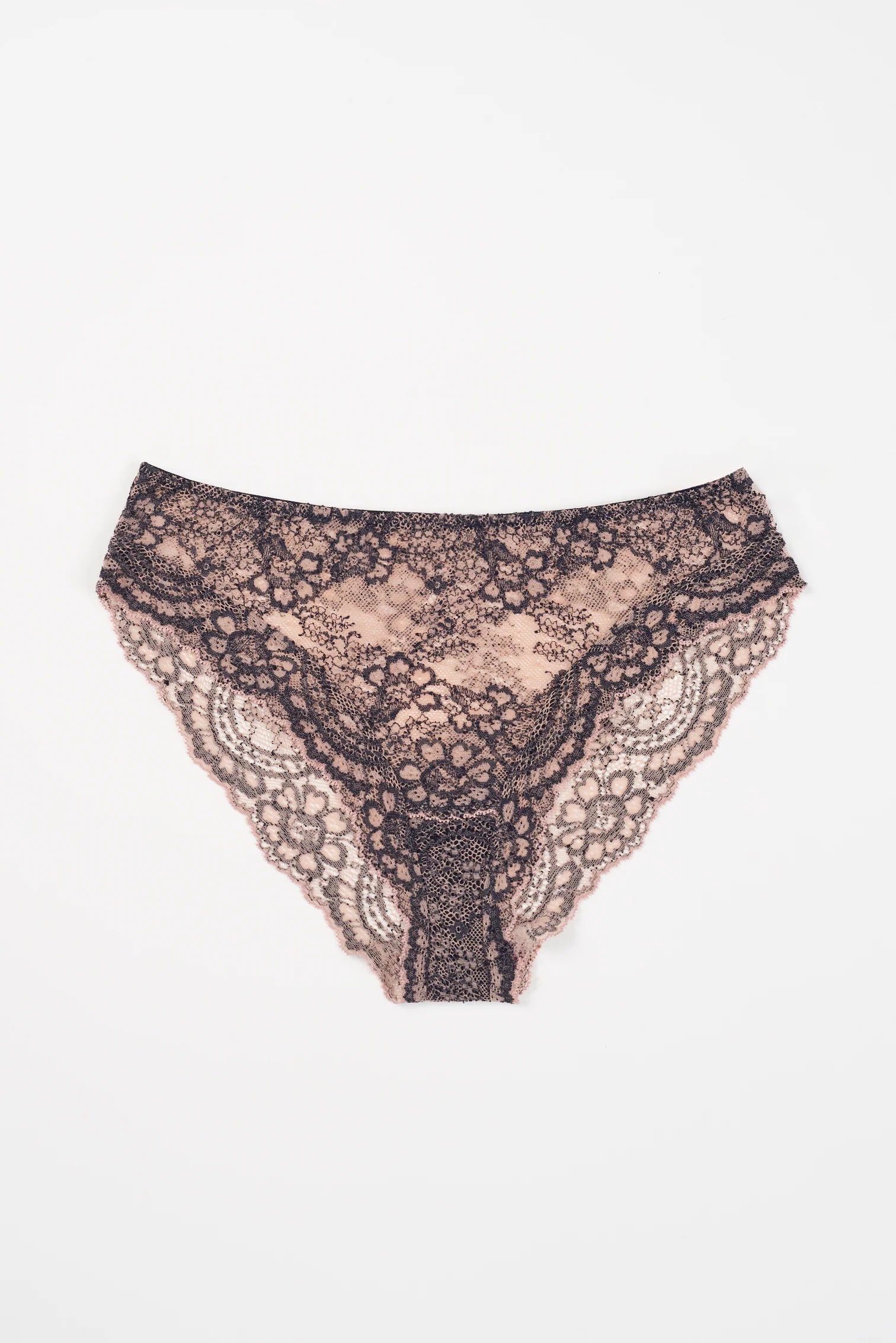 Else Lingerie Farah Brief | Nude/Black