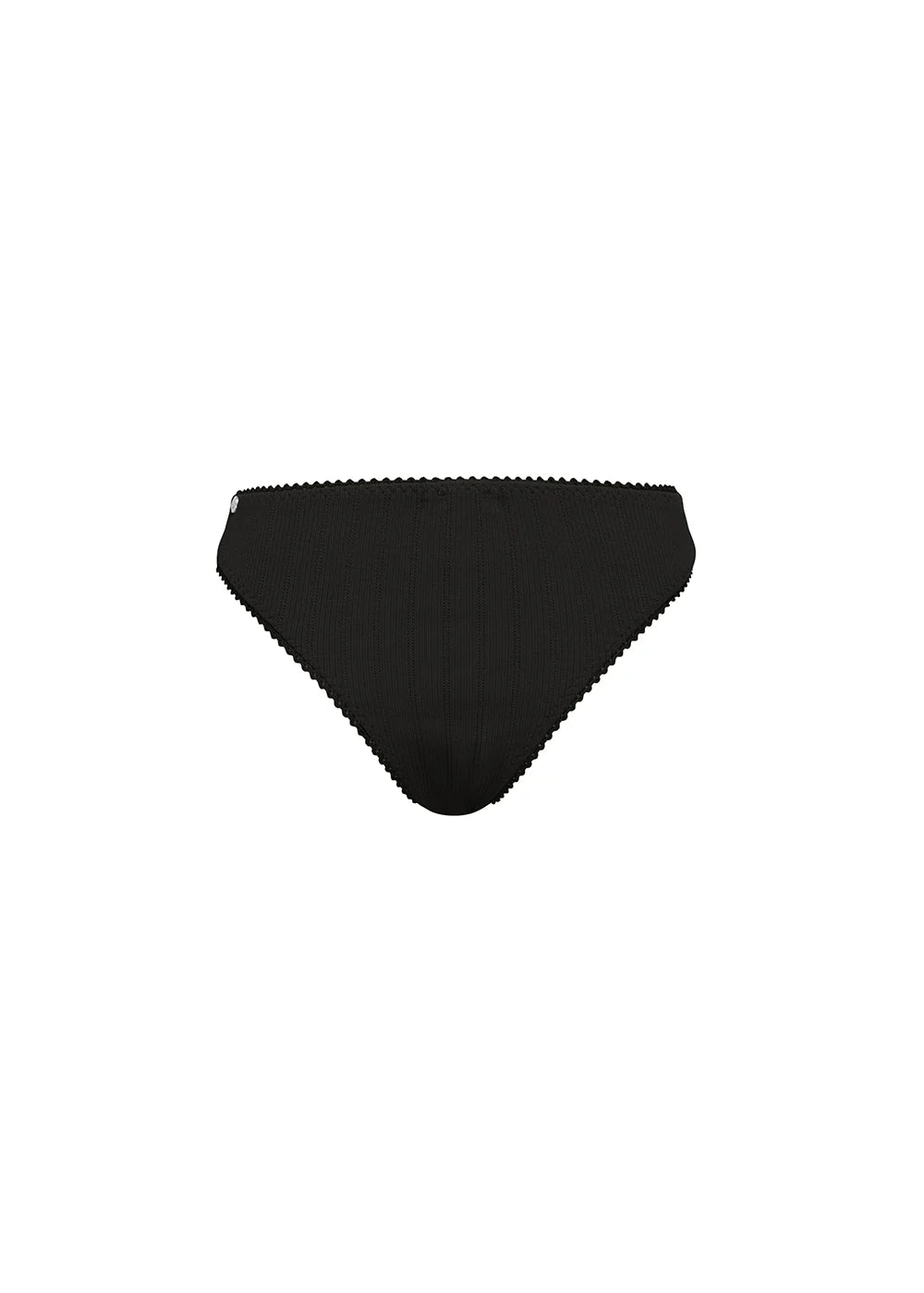 Miyako Estelle Certified Organic Cotton Cheeky-cut Brief | Noir