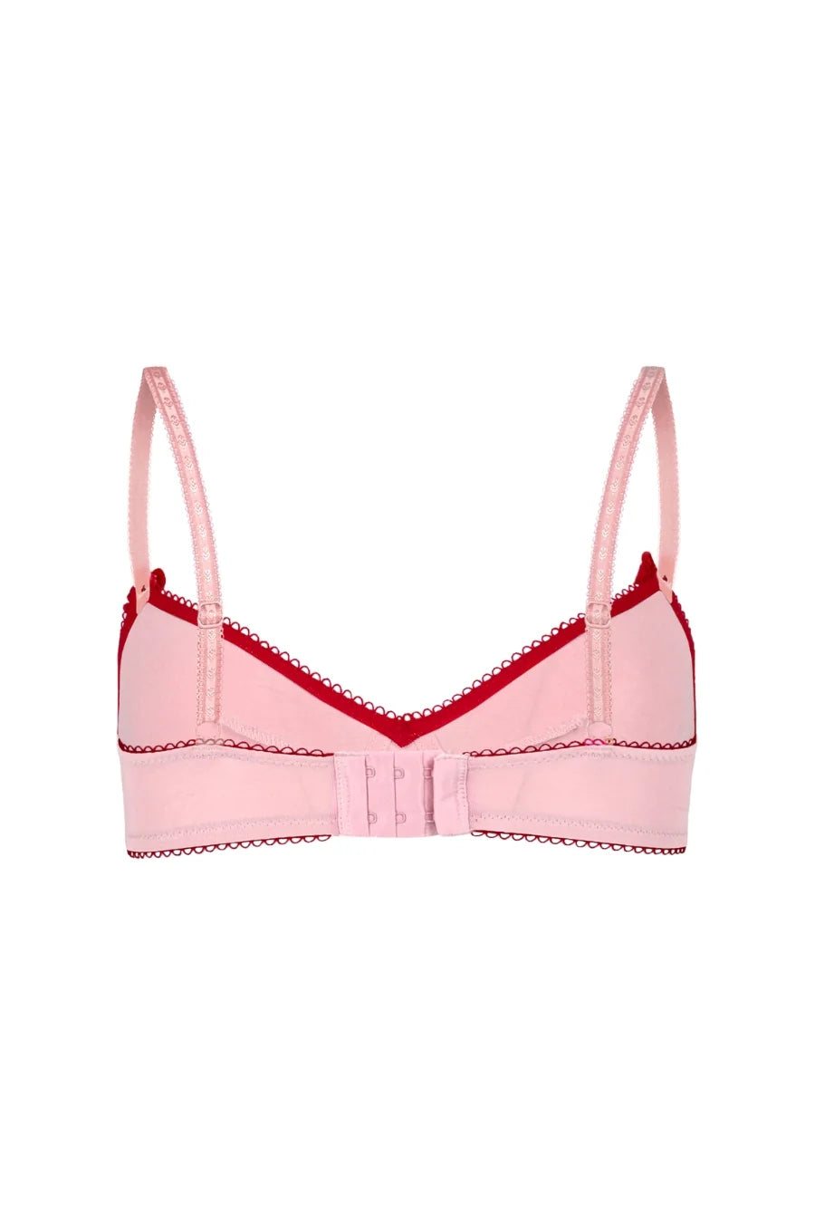 Chouchou Intimates Georgia Organic Cotton Bralette | Pink