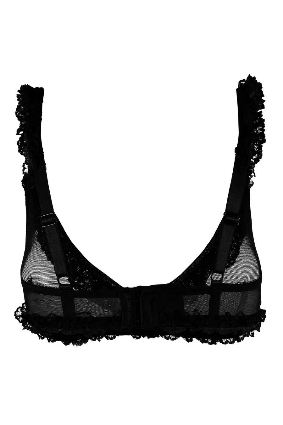 Chouchou Intimates Harper Mesh Bralette | Black