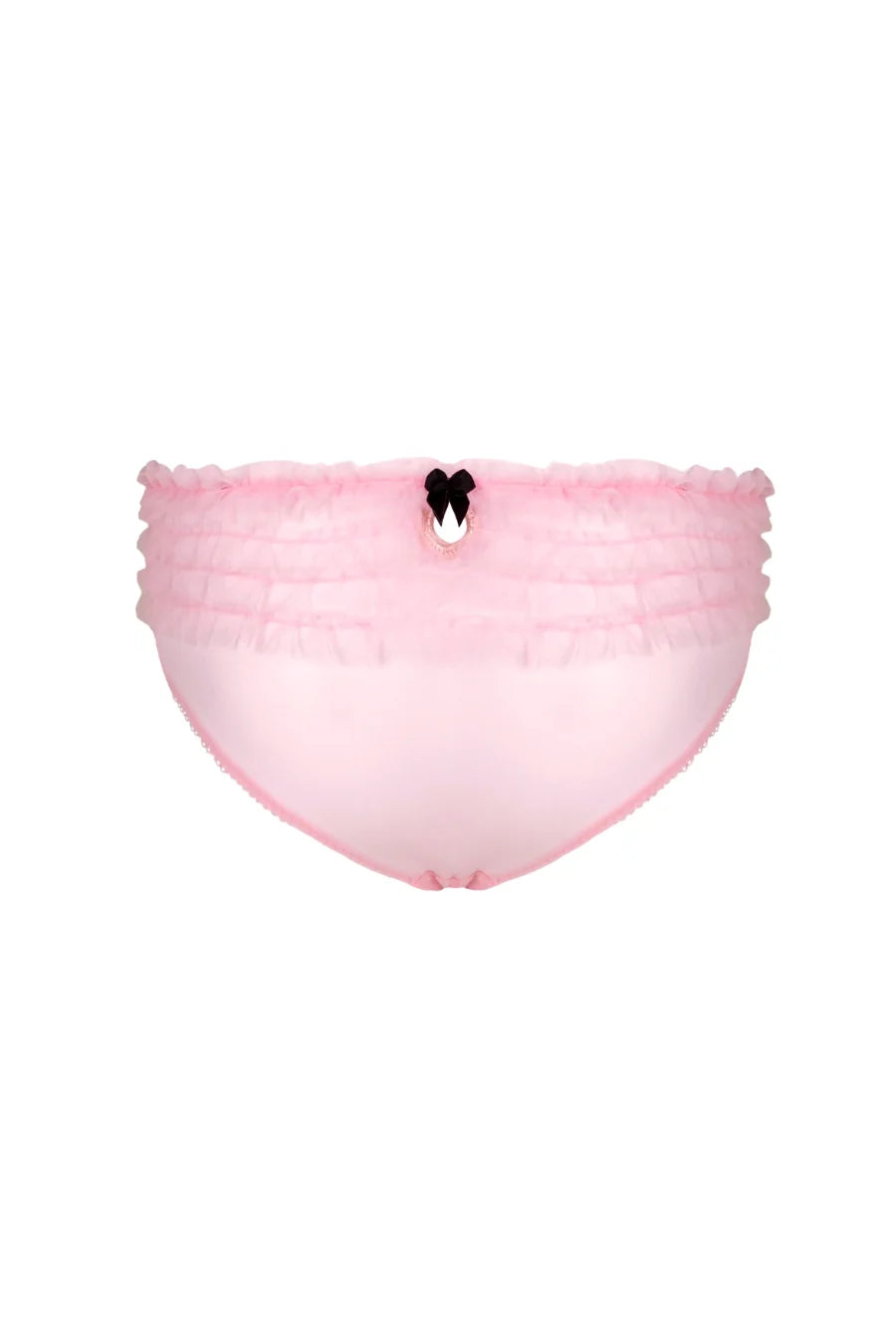 Harper Ruffle Shorties | Pink sugar - Back - Souszy - Chouchou Intimates