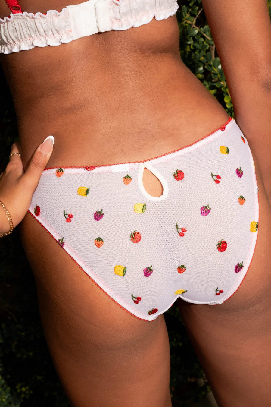 Isla Bikini Brief | Tutti Frutti - Back - Souszy - Chouchou Intimates