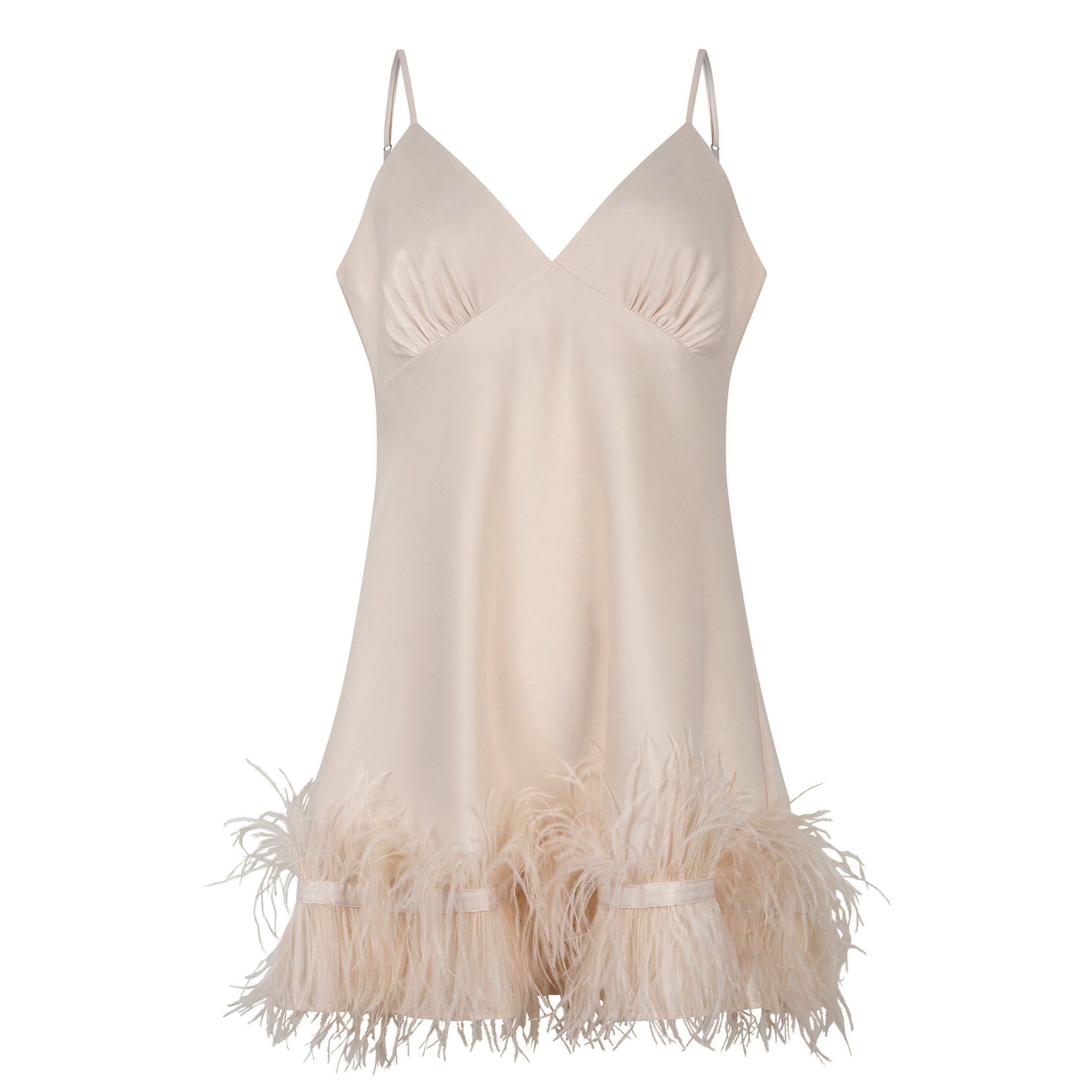 Love Stories Honey Bridal Slip Dress | Off White