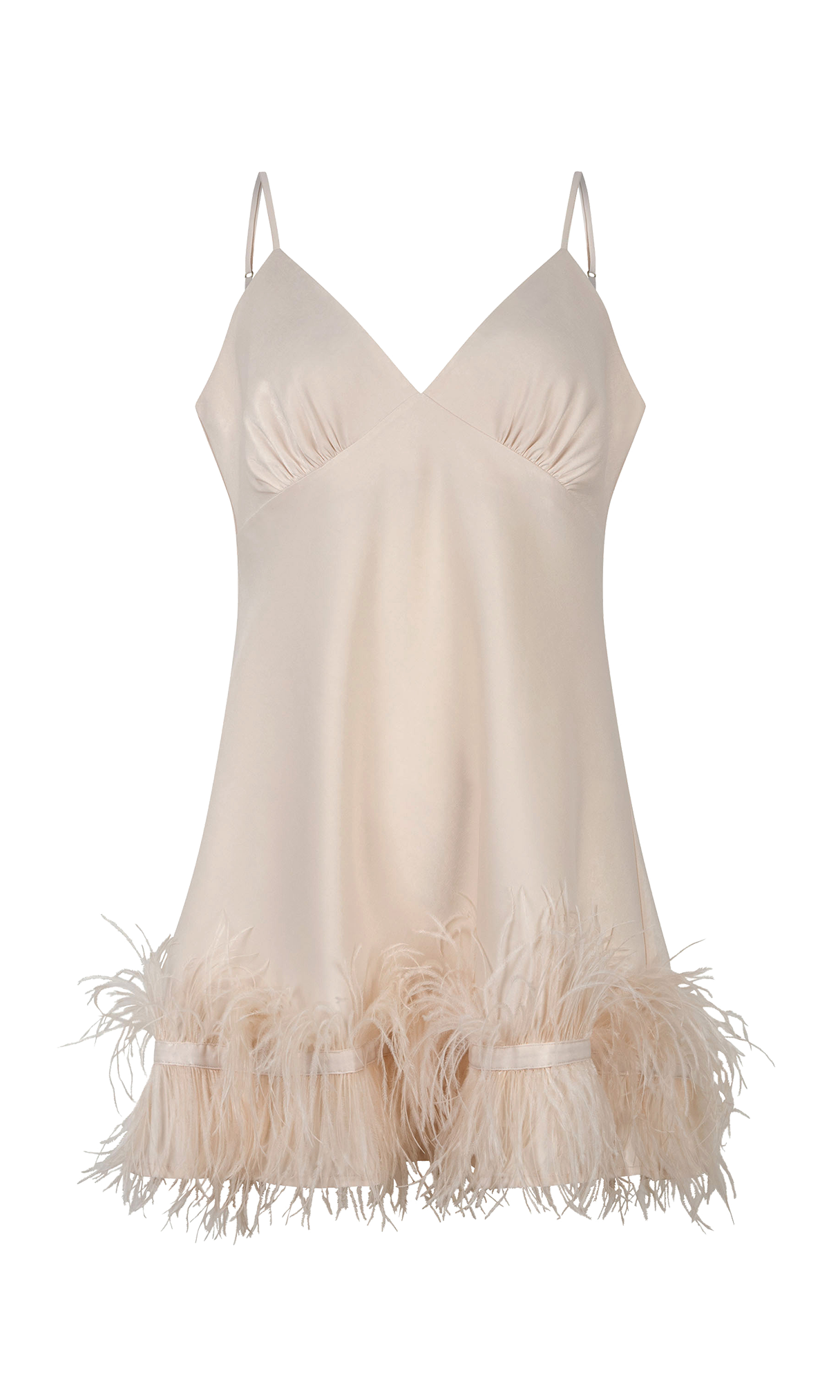 Honey Bridal Slip Dress | Off White - Souszy - Love Stories - Front