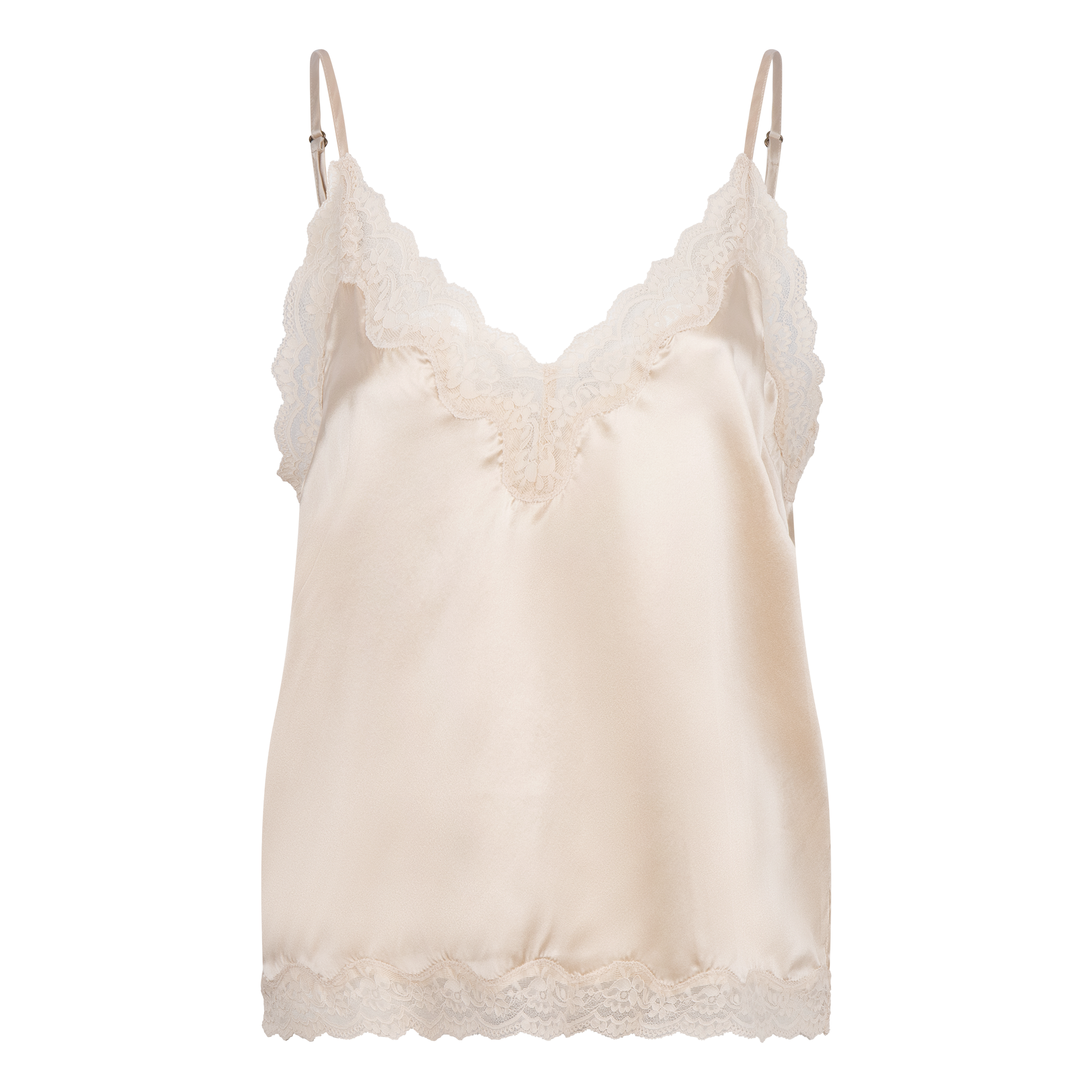 Love Stories Pip Silk Cami | Off White