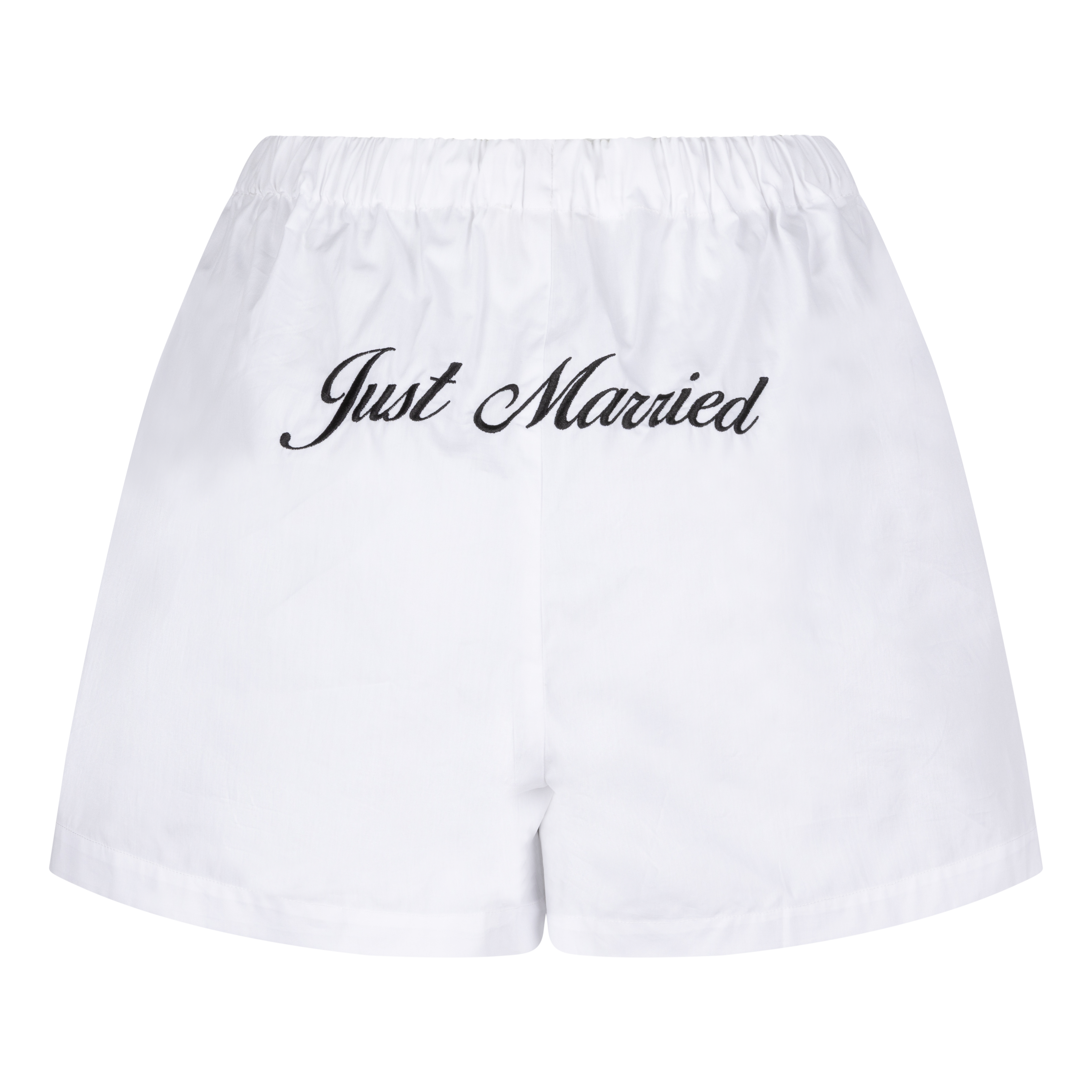 Love Stories James Just Married Boxershort-style shorts | White