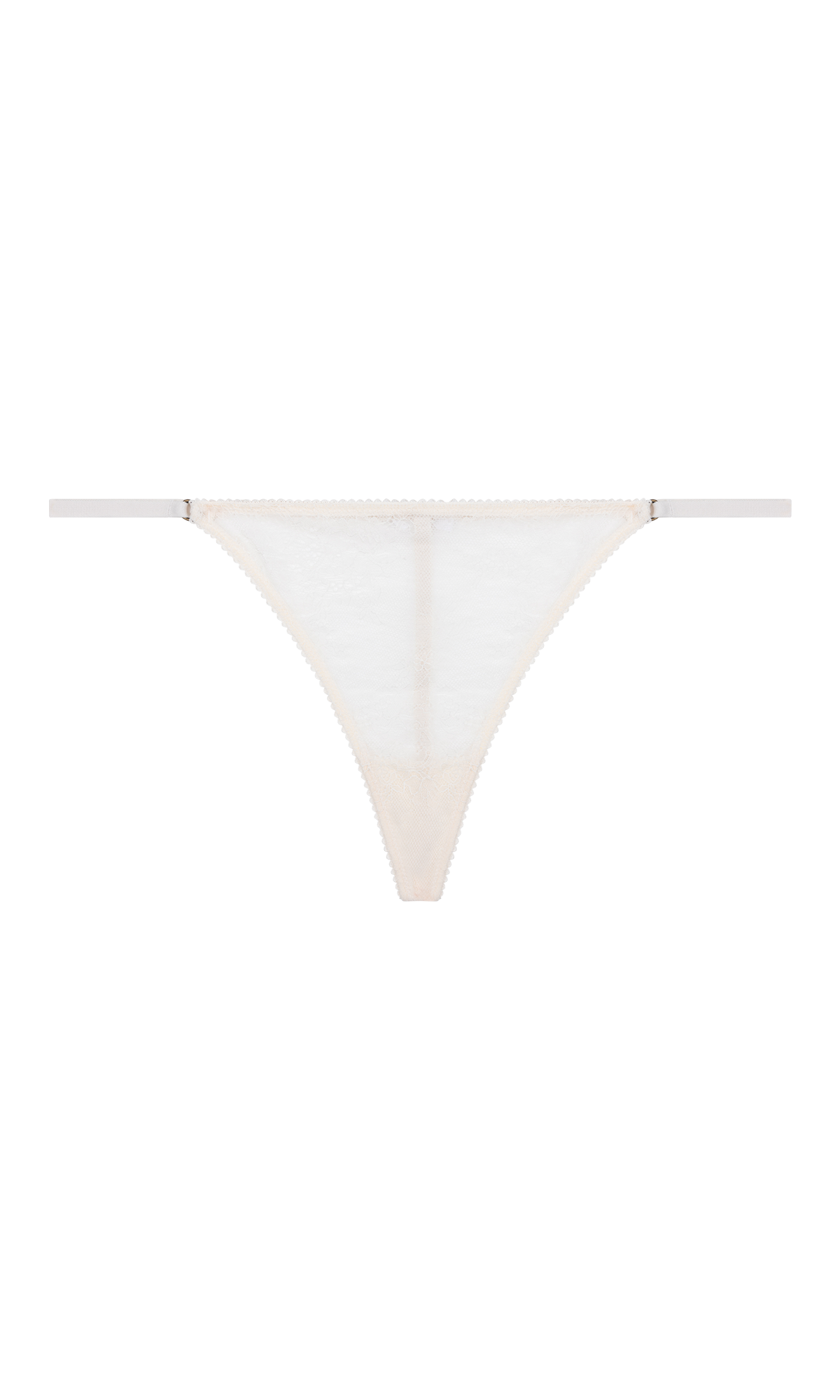 Spice Tanga Lace Thong | Off White -Souszy - Love Stories