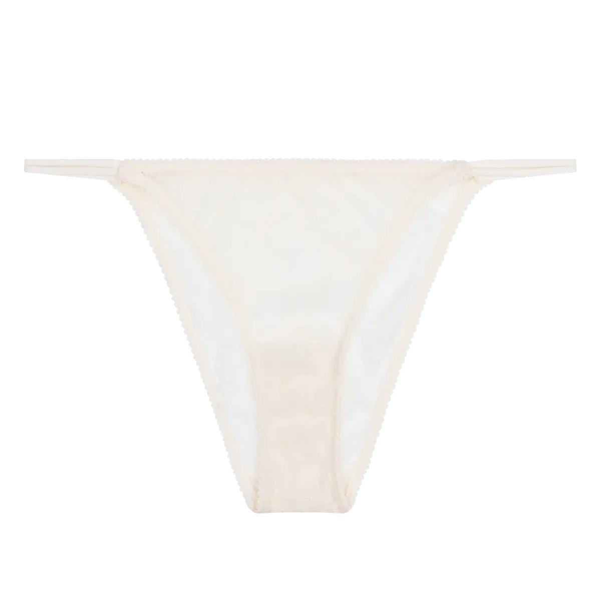 Love Stories Clio Tanga Lace Brief | Off White