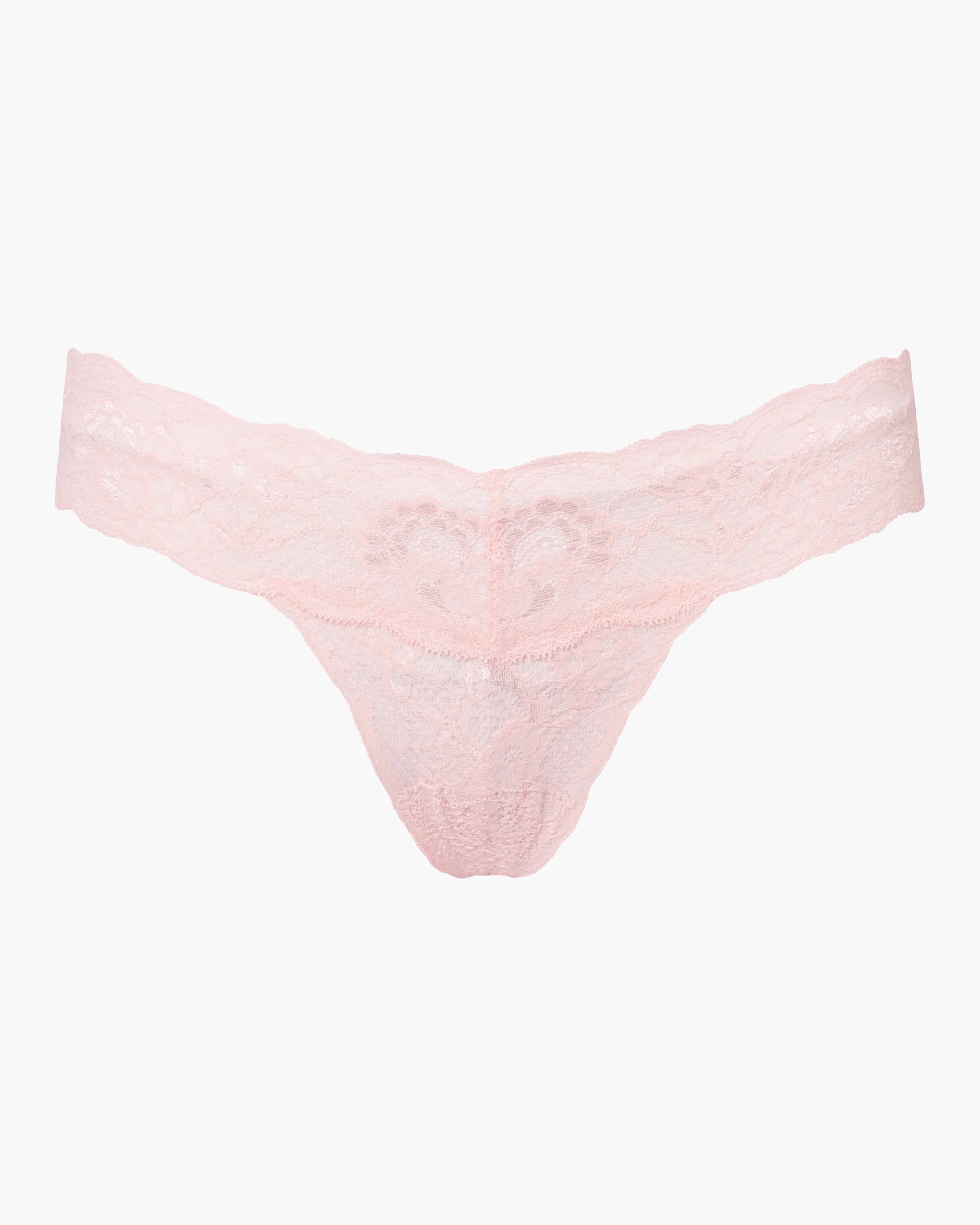 Cosabella Never Say Never Cutie Low-Rise Thong | Pink Lily