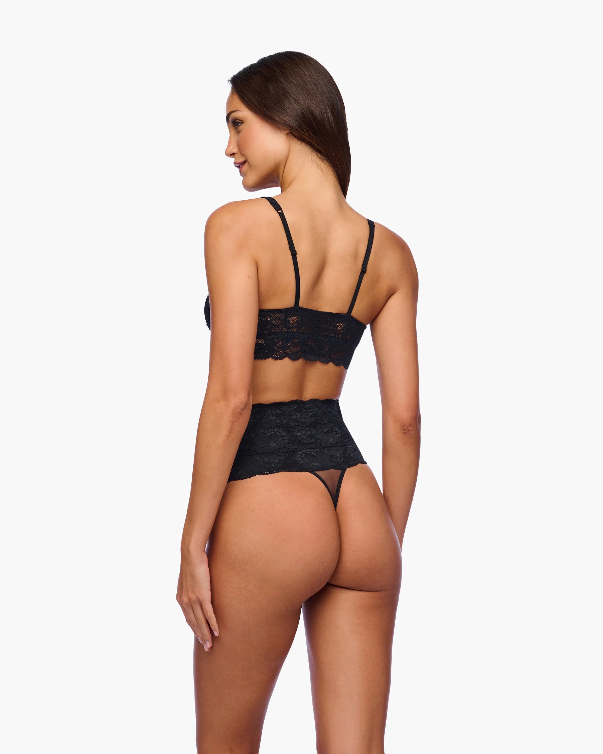 Cosabella Never Say Never Sweetie Lace Bralette | Black