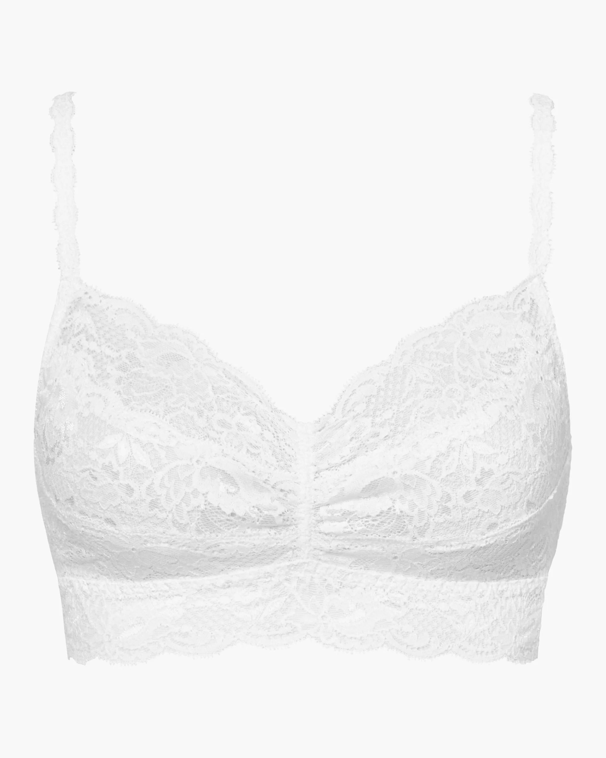Cosabella Never Say Never Sweetie Lace Bralette | White