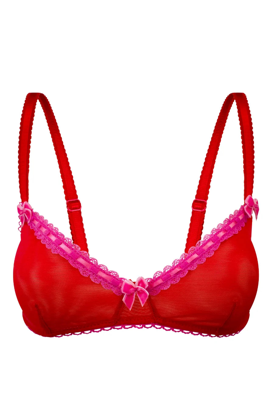 Chouchou Intimates - Nancy Bralette - Red - Souszy