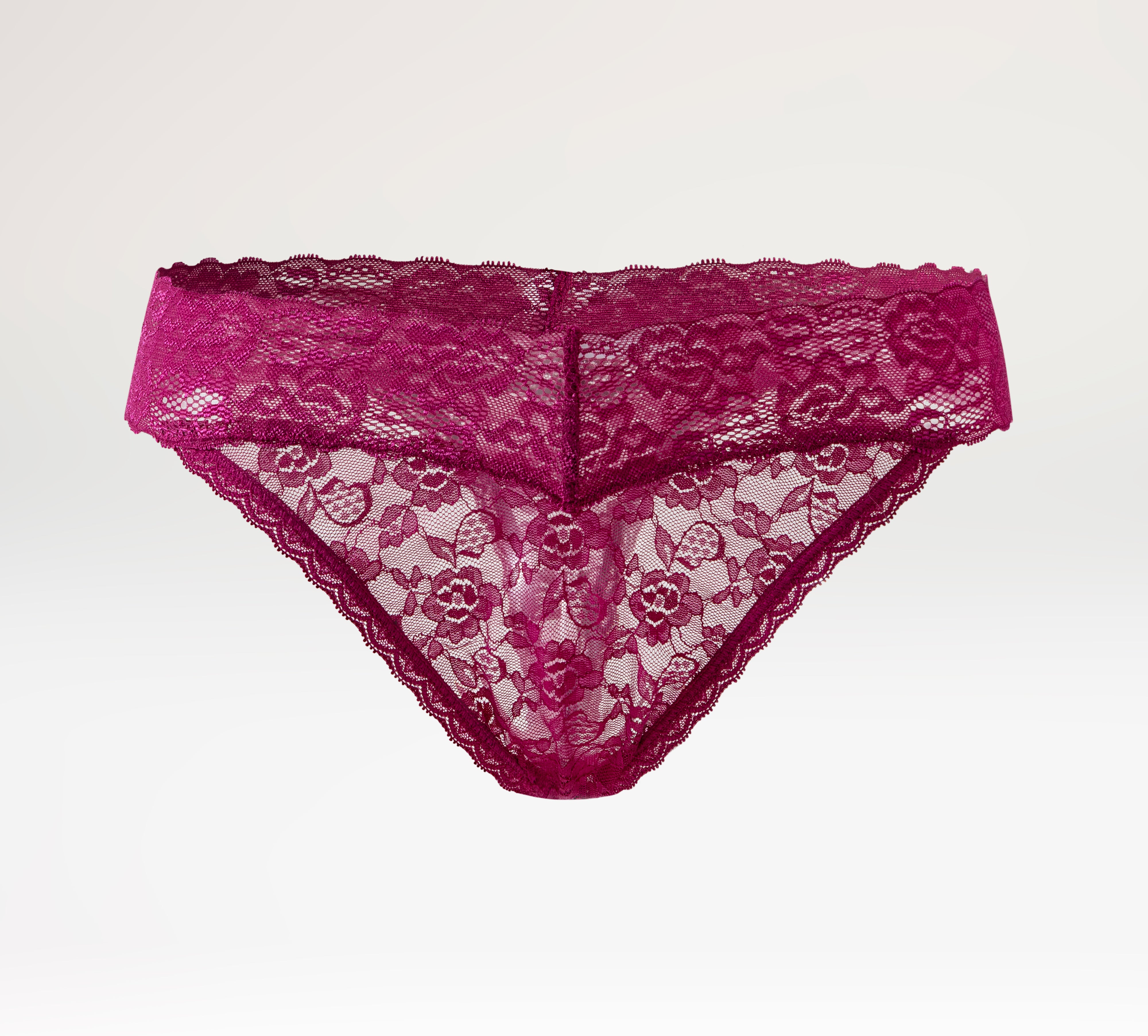 Souszy Everyday Lace Thong | Berry
