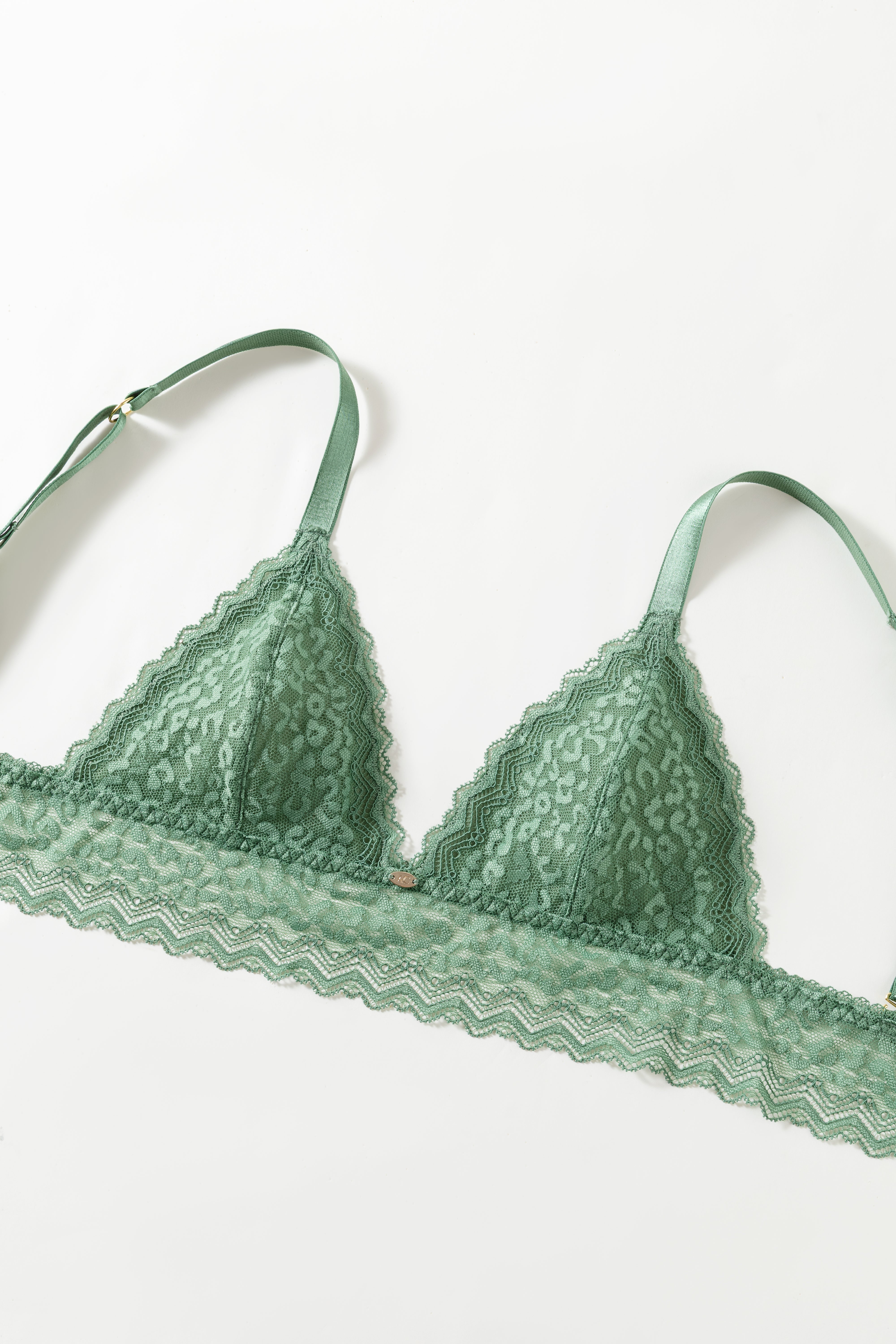 Abbie Chatfield x Souszy Abbie Lace Bralette | Ivy