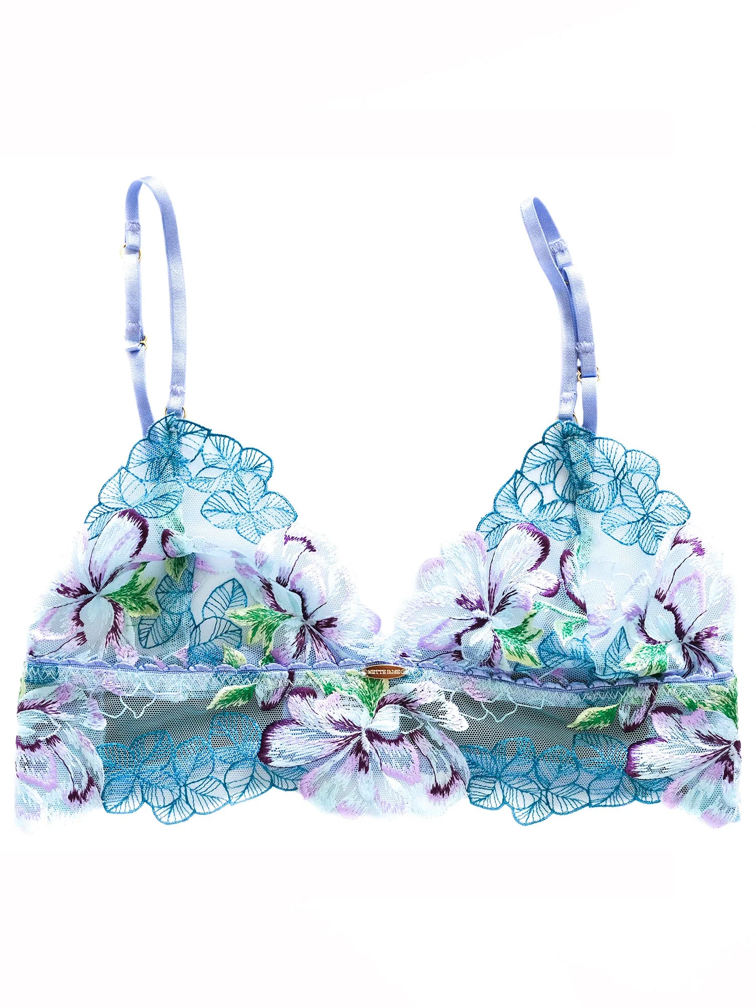 Nette Rose Remmi Midline Bralette | Blue