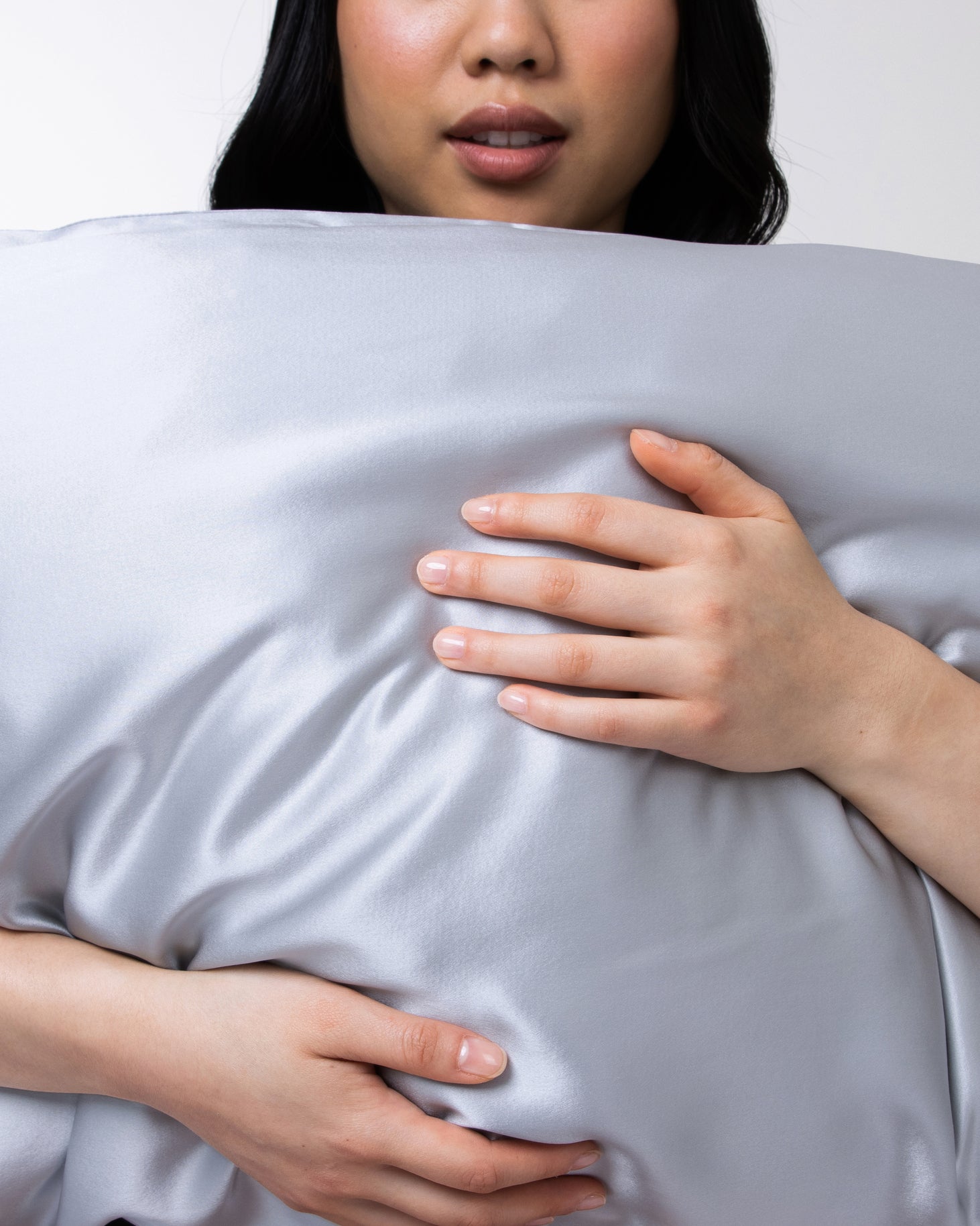 Souszy Silk Pillowcase | Silver