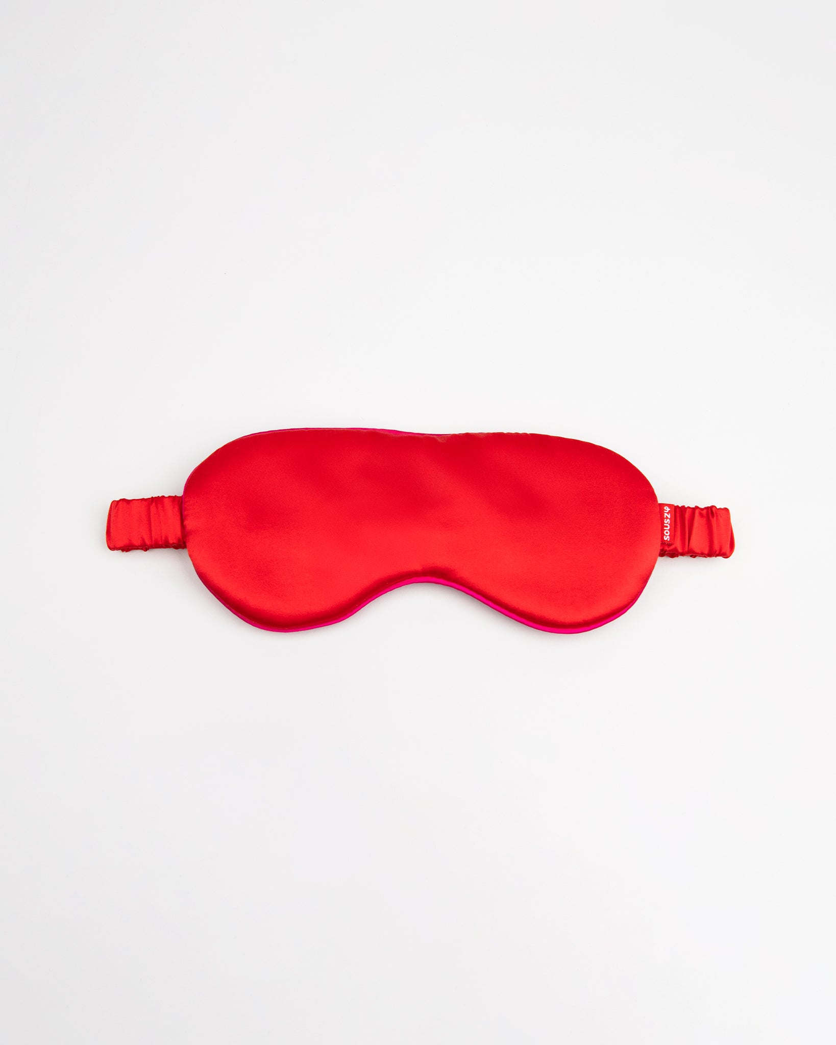 Souszy Silk Sleeping Mask | Cheeky Red & Pink