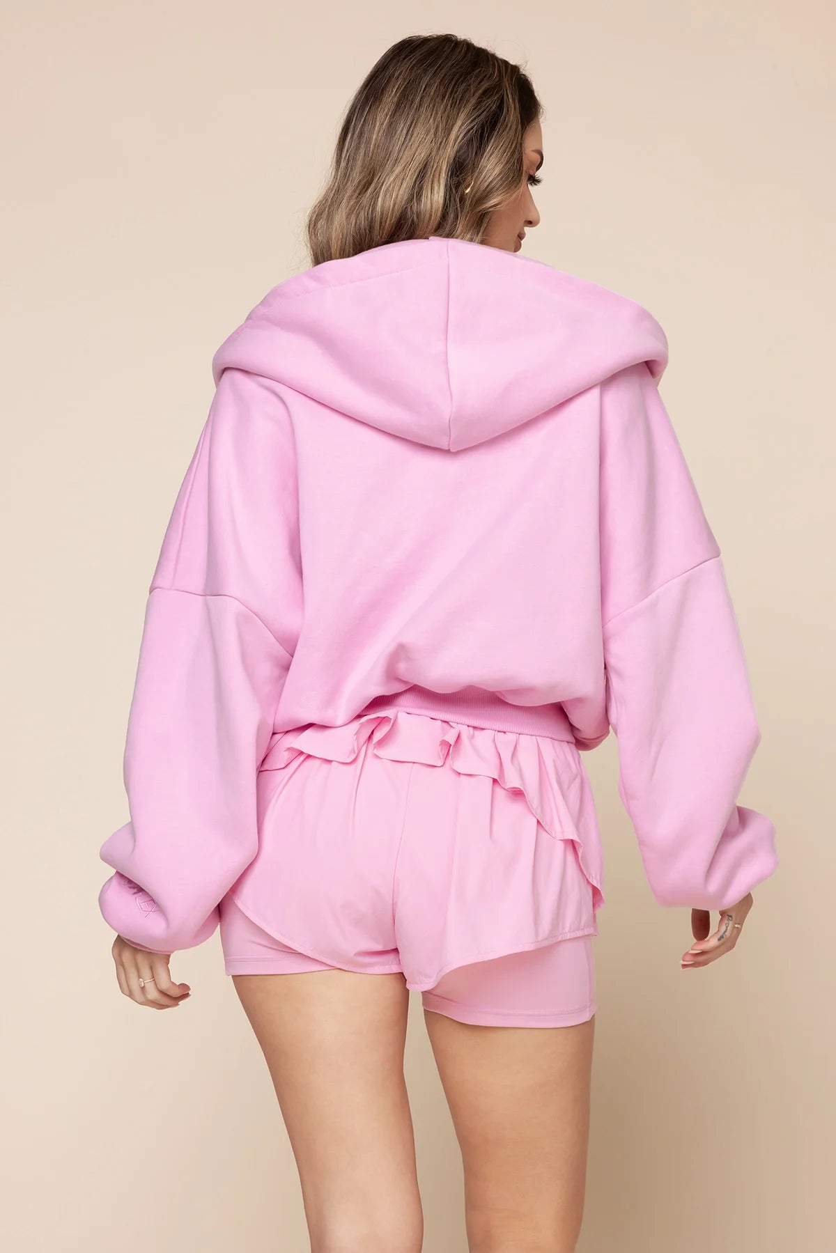 PopFlex Zip Cloud Hoodie | Bubblegum