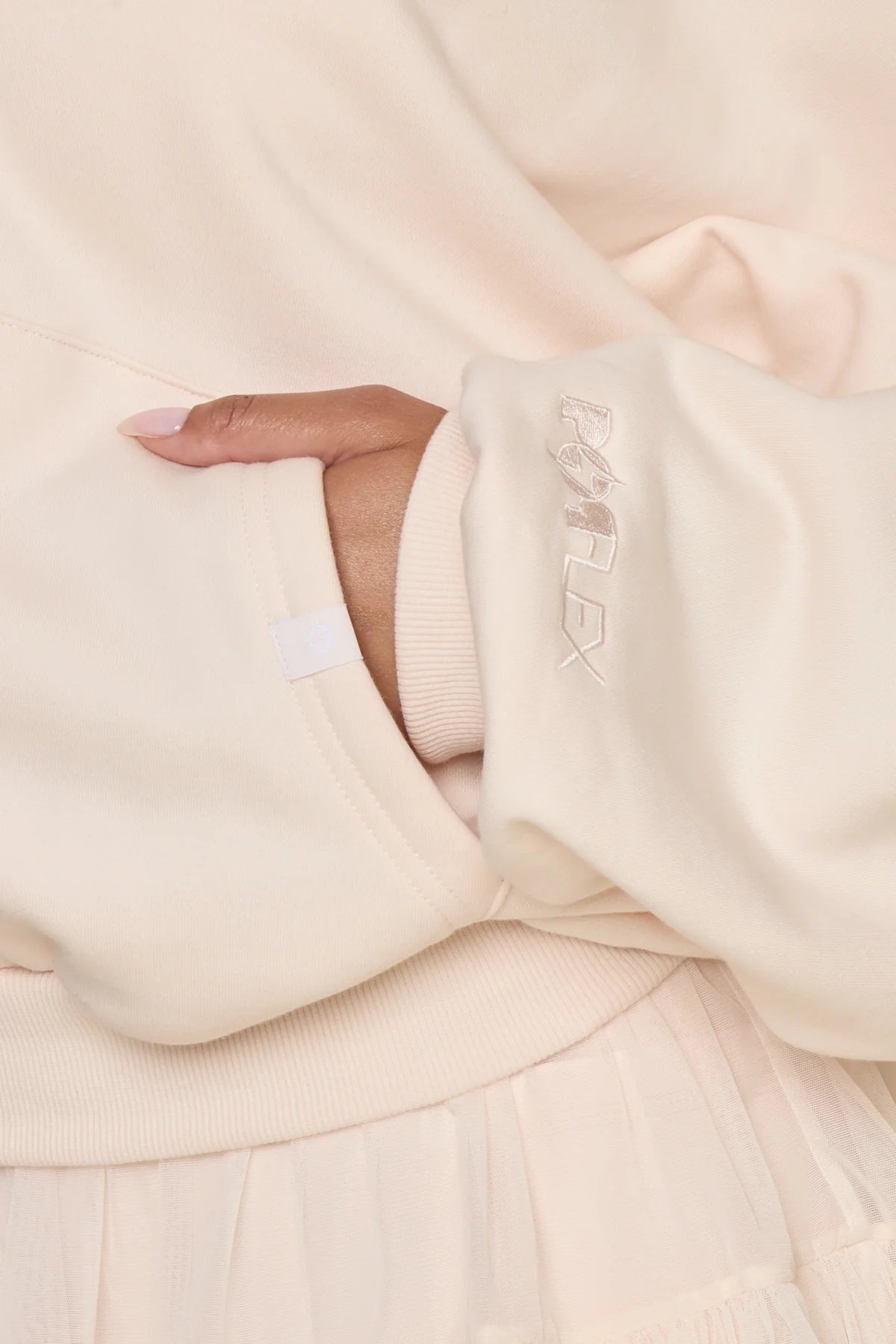 PopFlex Zip Cloud Hoodie | Tutu Pink