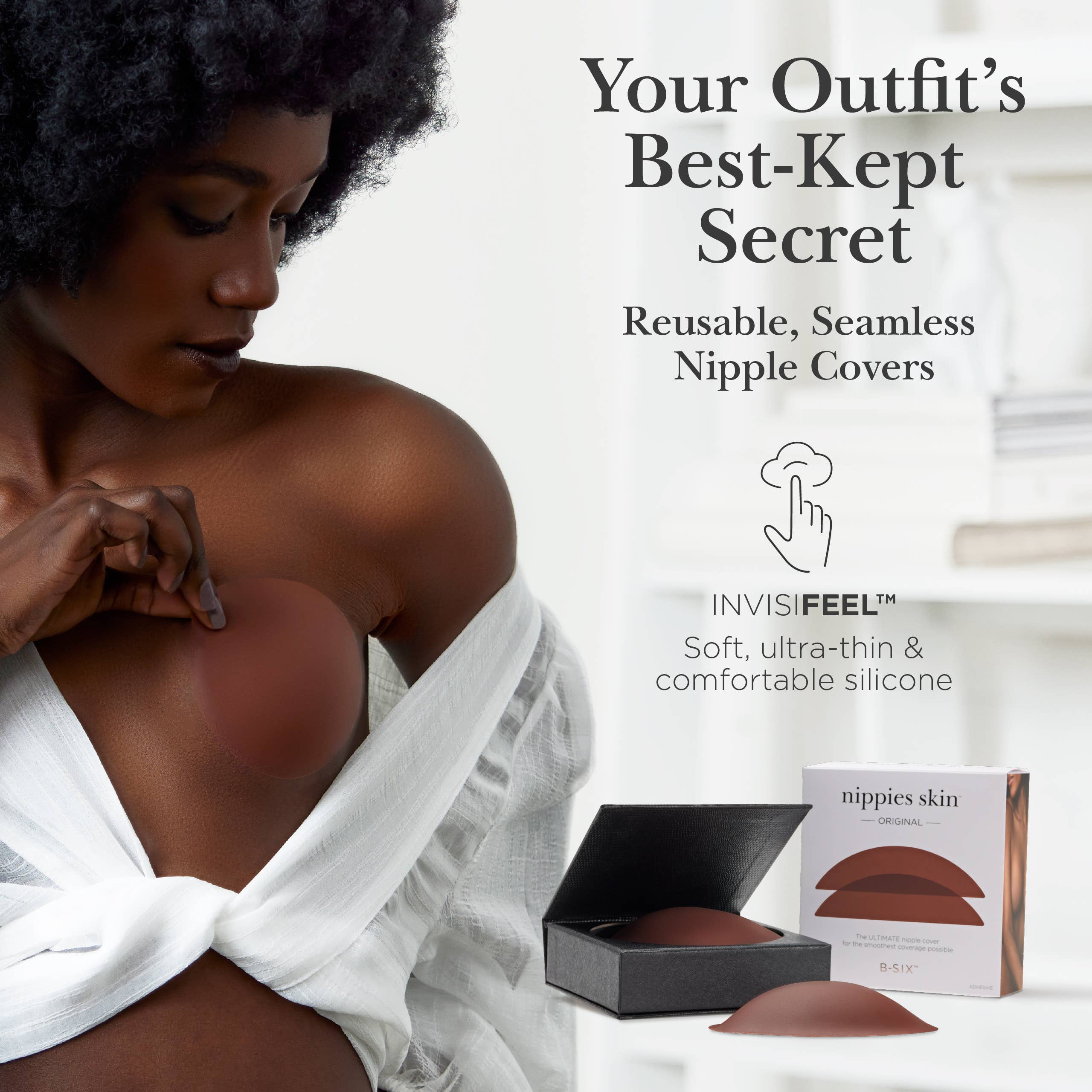 B-SIX Nippies Skin Adhesive Nipple Covers | CoCo