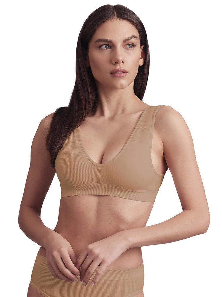 Bellissima Costina Top Soft Ribbed Bra