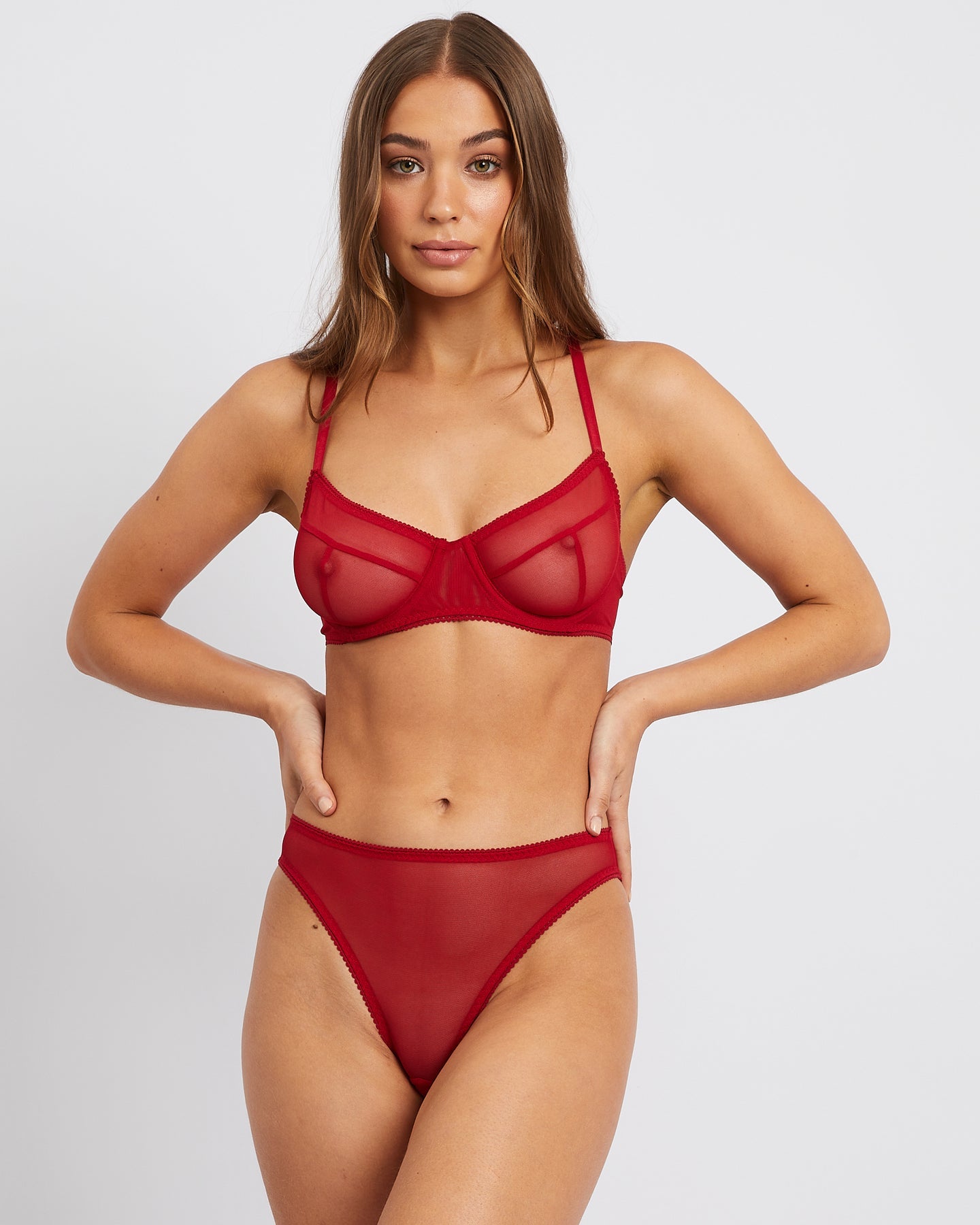 Saturday The Label Ivy Briefs | Red