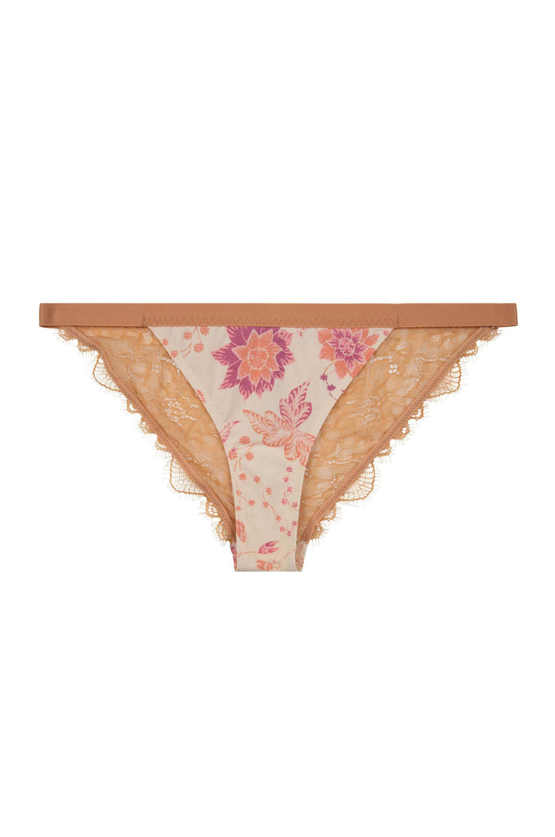 Wild Rose Brief | Batik Flower White