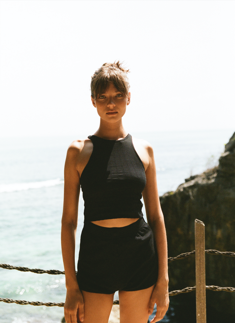 Sophia Singlet | Noir