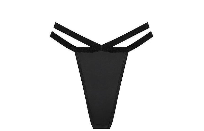 Midnight Velvet G-String | Black - Souszy - Saturday The Label