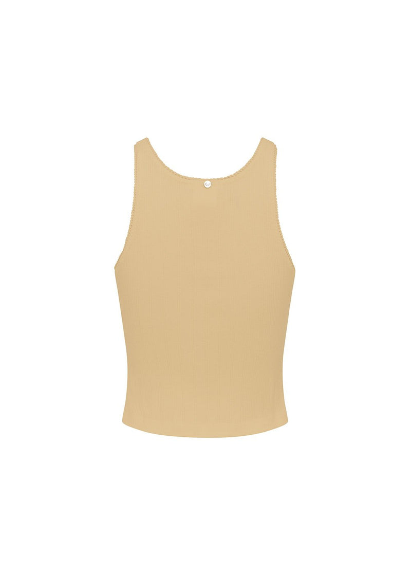 Sophia Singlet | Latte