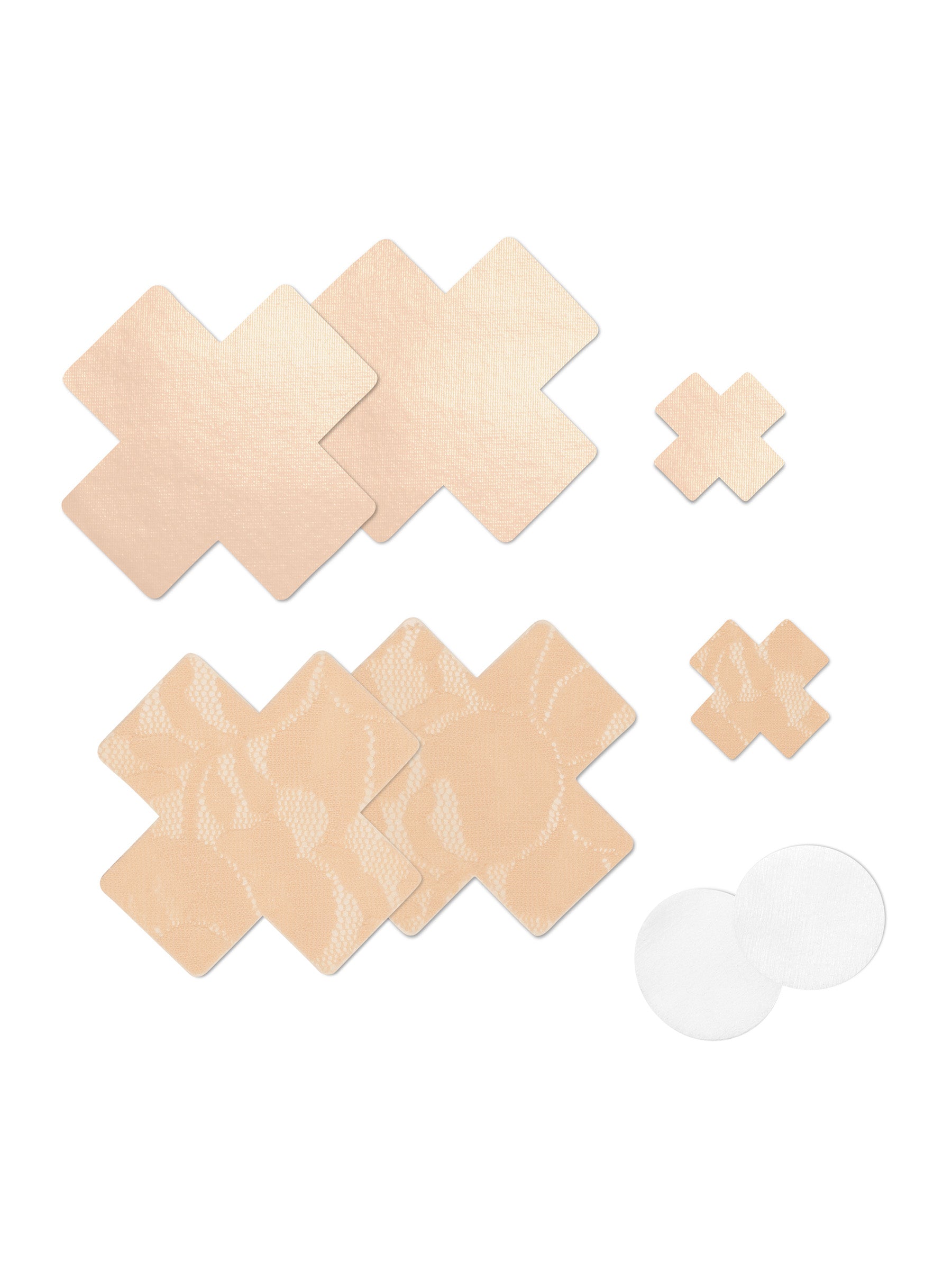 Nipple Cover Basics | Creme Cross - Souszy - B-SIX